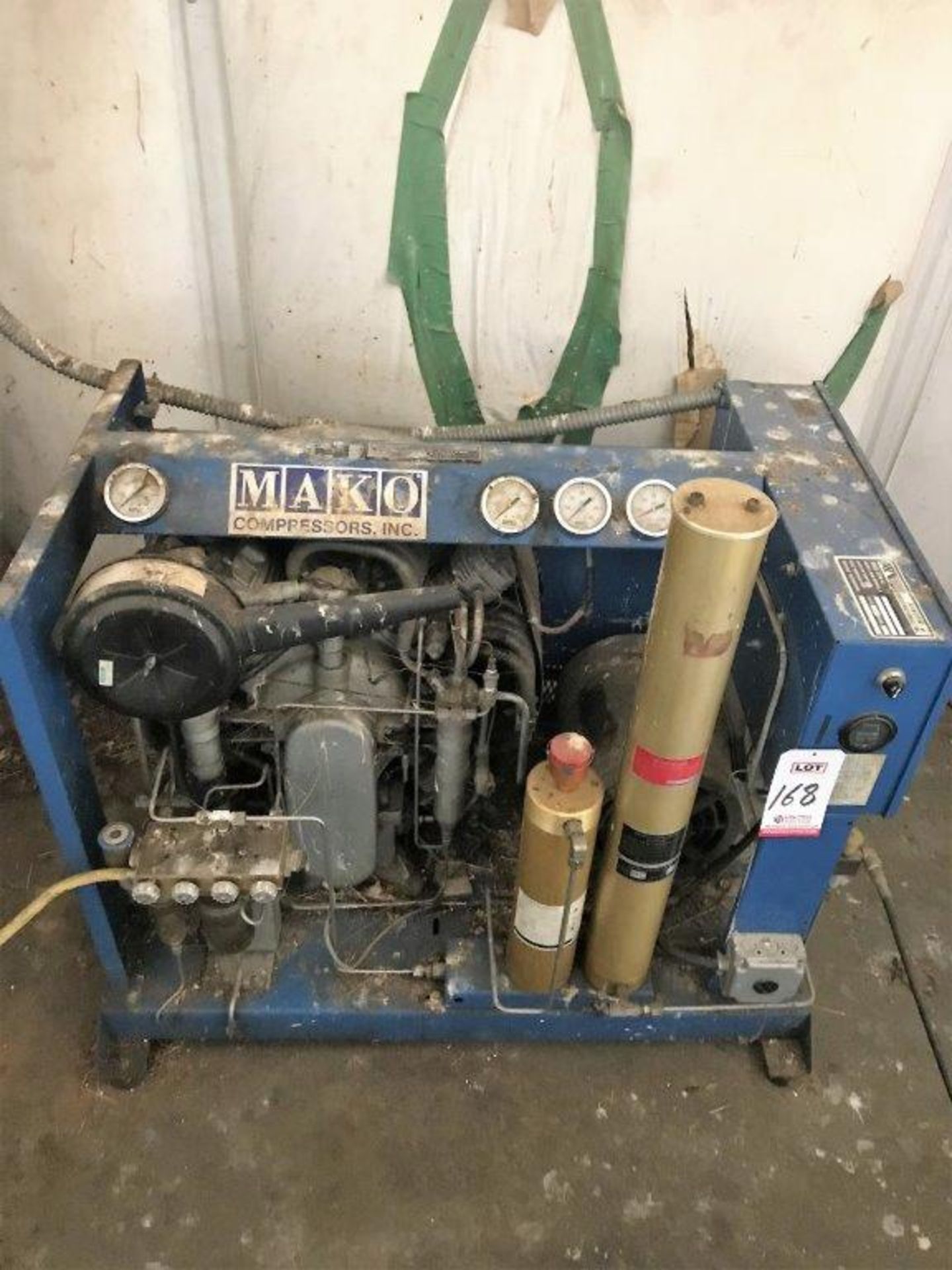 MAKO, MODEL KA15-E3 AIR COMPRESSOR, 15 HP. 230/460 VOLT THREE PHASE