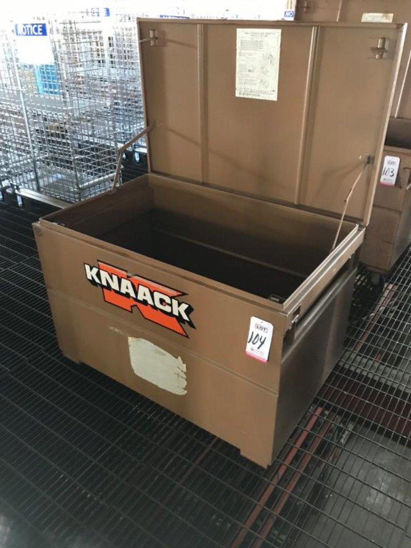 KNAACK, 48" X 30" X 28" TOOL CHEST