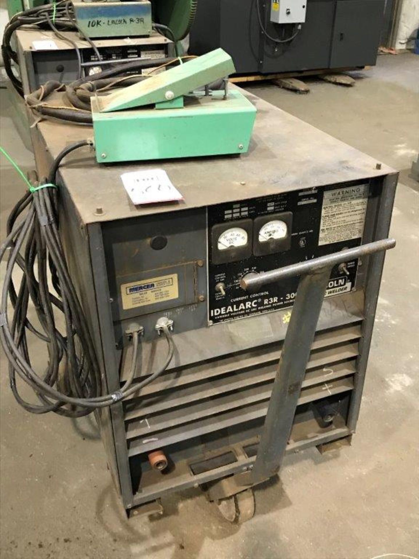 LINCOLN IDEALARC R3R-300 ARC WELDER, 230/460 3-PHASE (LOCATION: BUILDING 6)