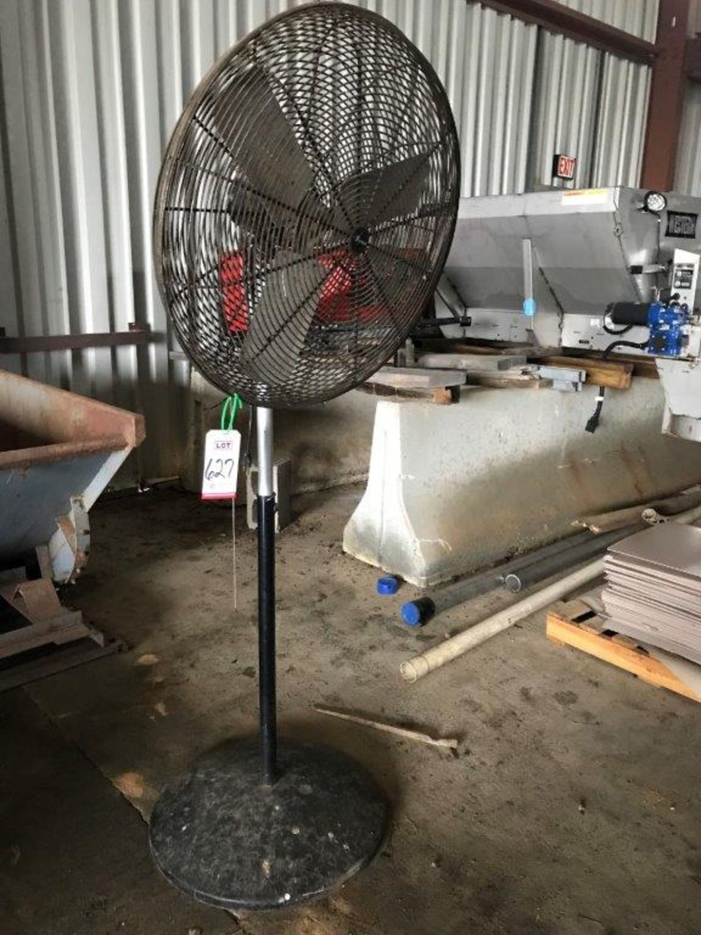 FASCO, MODEL P-30 PEDESTAL FAN, 115 VOLT (LOCATION: BUILDING 9)