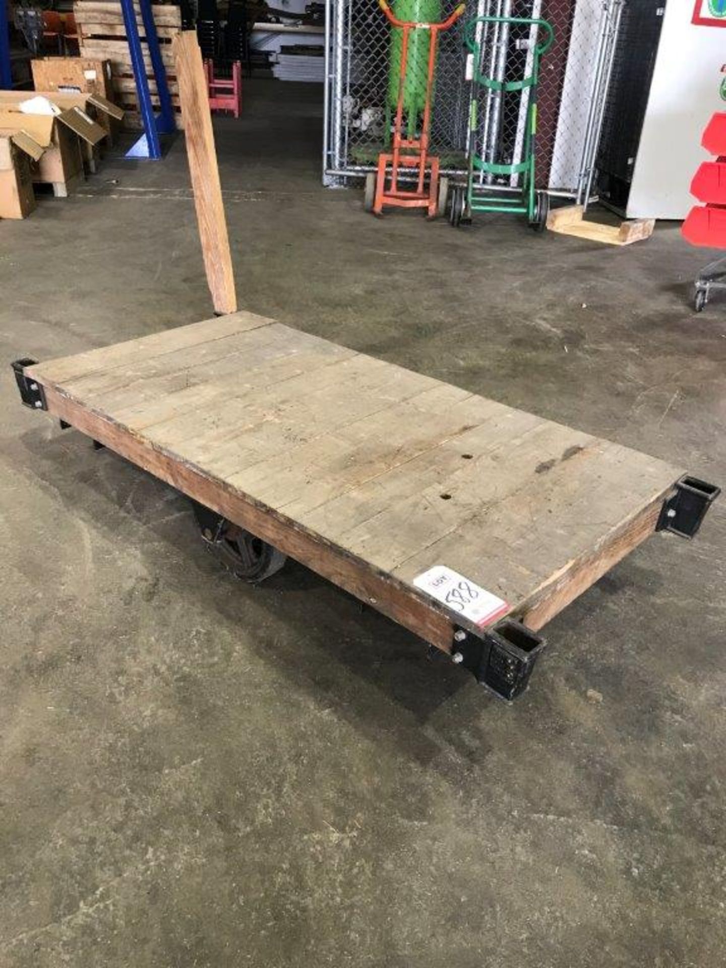 LUMBER CART 5' X 30" (LOCATION: BUILDING 6)