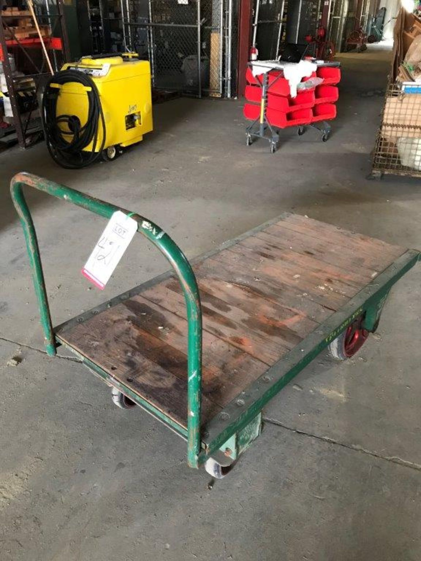 FAIRBANKS 60" X 30" HEAVY DUTY SHOP CART