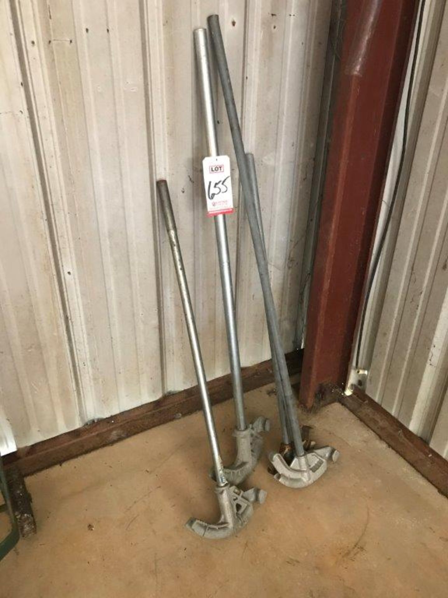 LOT - (4) MANUAL CONDUIT BENDERS, 1/2" TO 1" (LOCATION: BUILDING 10)