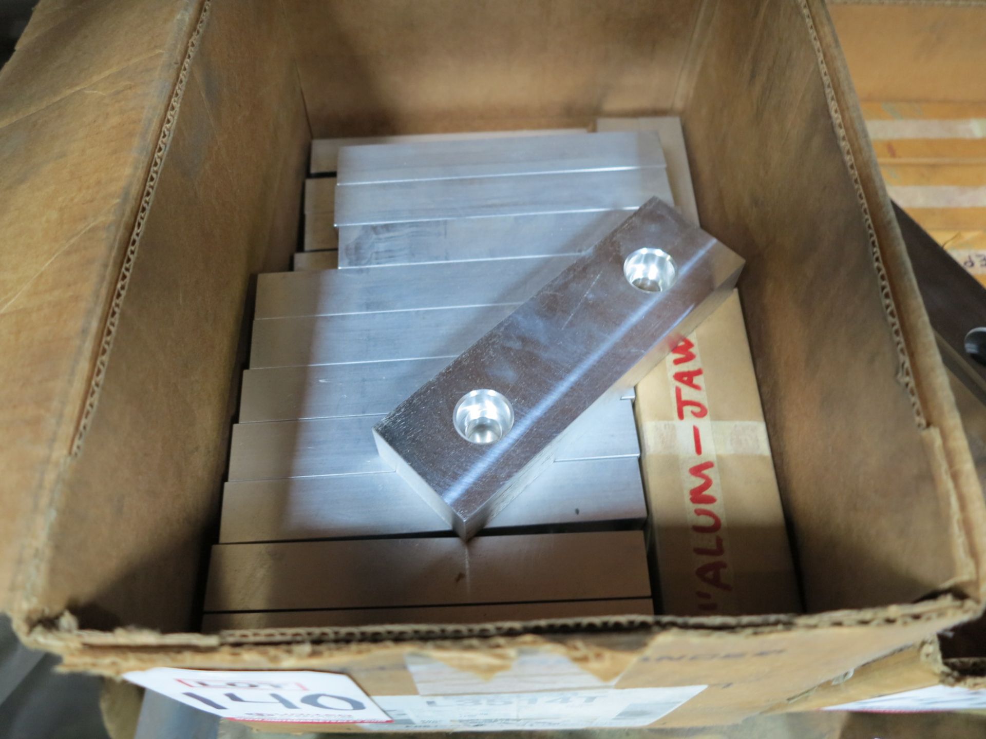 LOT - 8" ALUMINUM VISE JAWS - Image 2 of 2