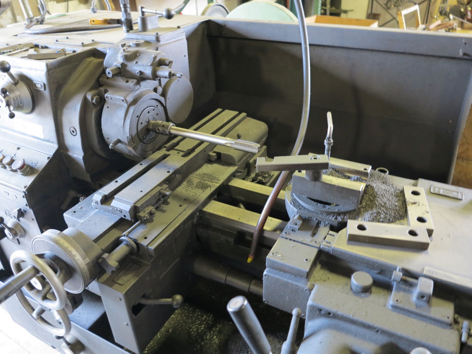 HERBERT 2 SENIOR TURRET LATHE, 13" X 40" - Image 3 of 4