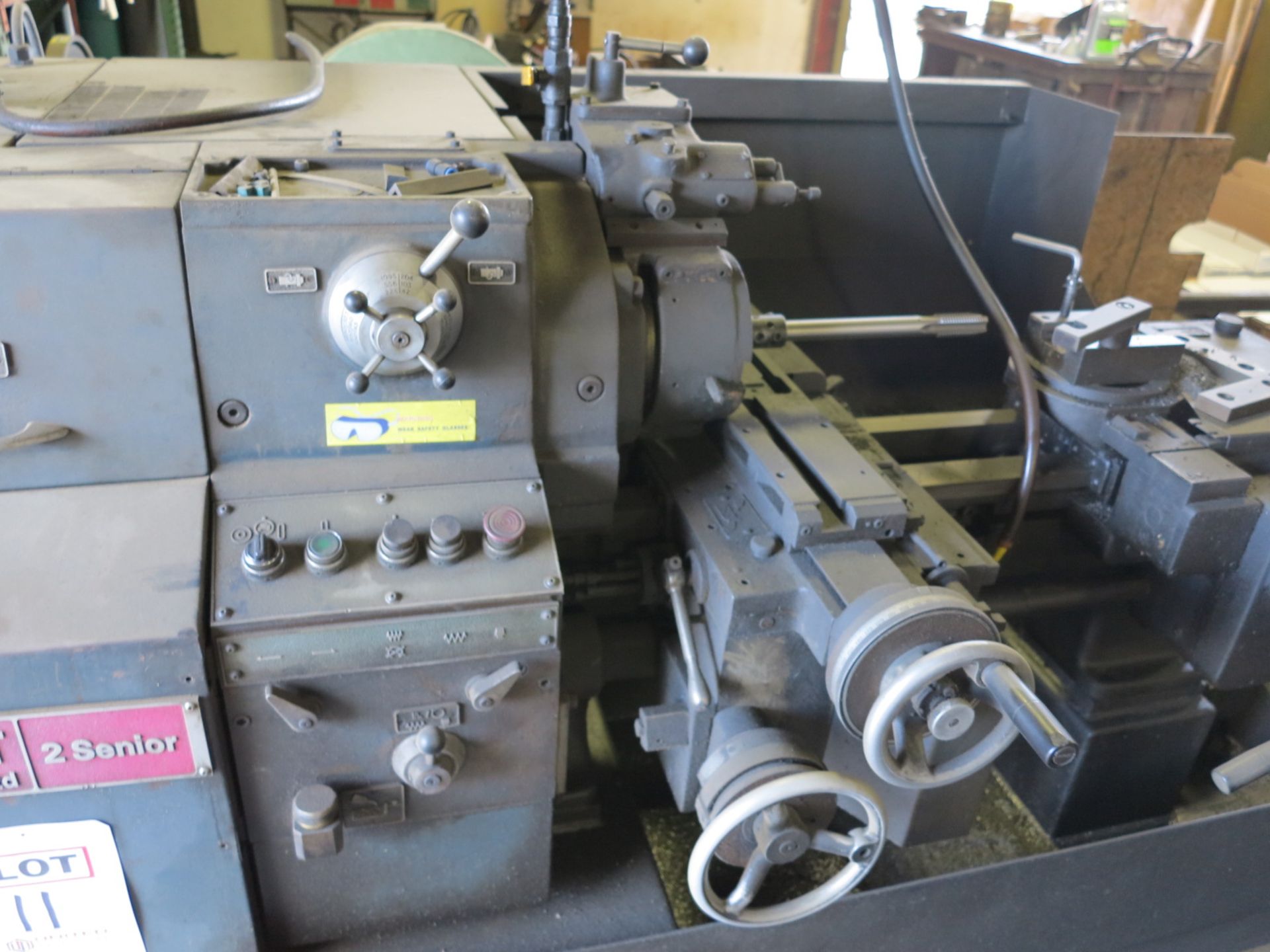 HERBERT 2 SENIOR TURRET LATHE, 13" X 40" - Image 4 of 4