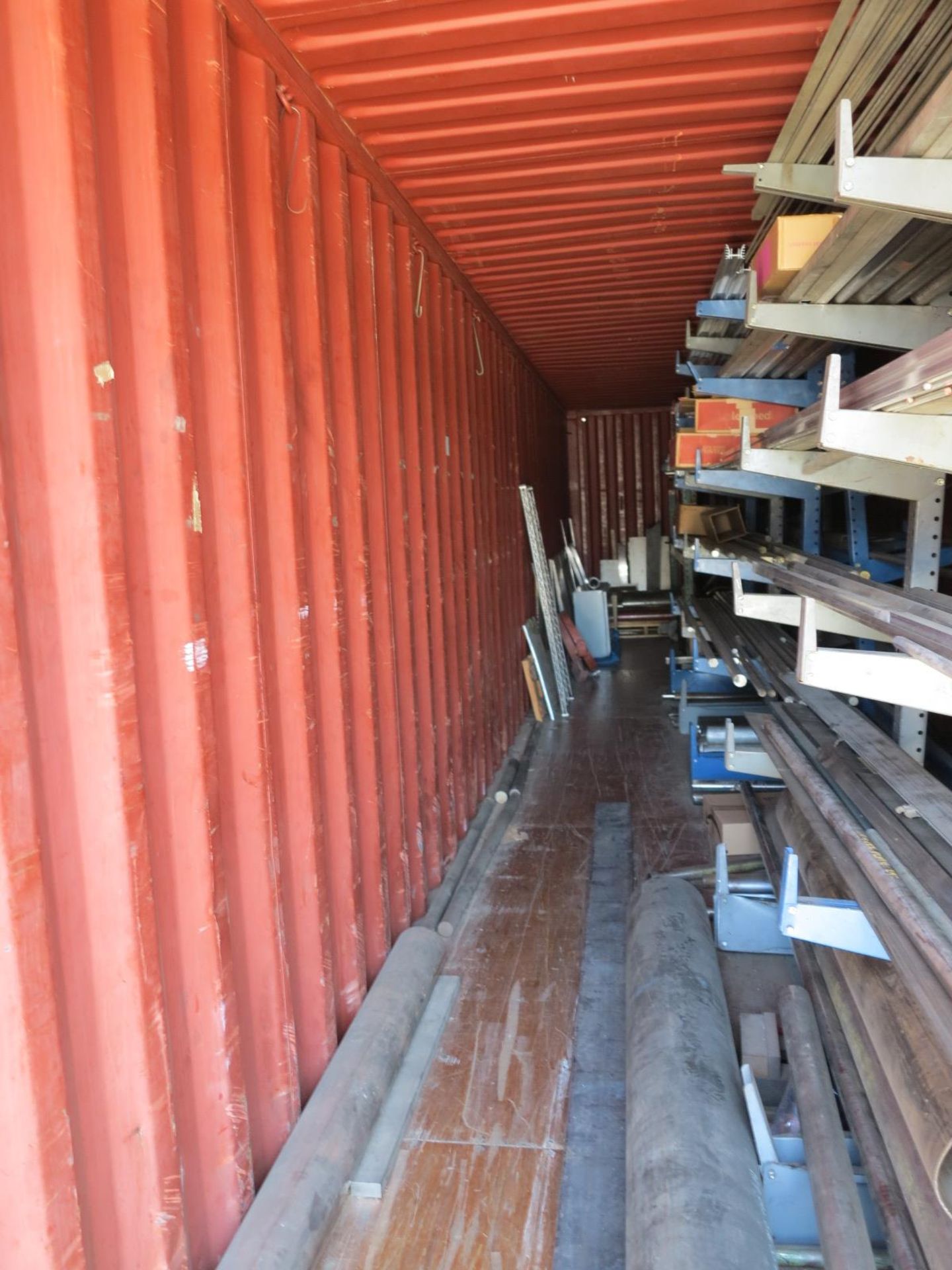 40' SHIPPING CONTAINER, CONTENTS NOT INCLUDED