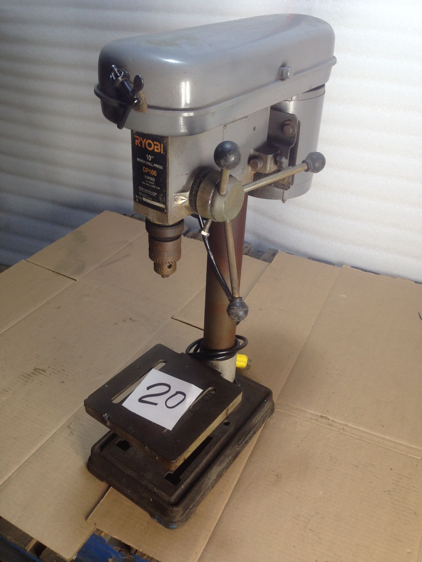 RYOBI 10" BENCH DRILL PRESS