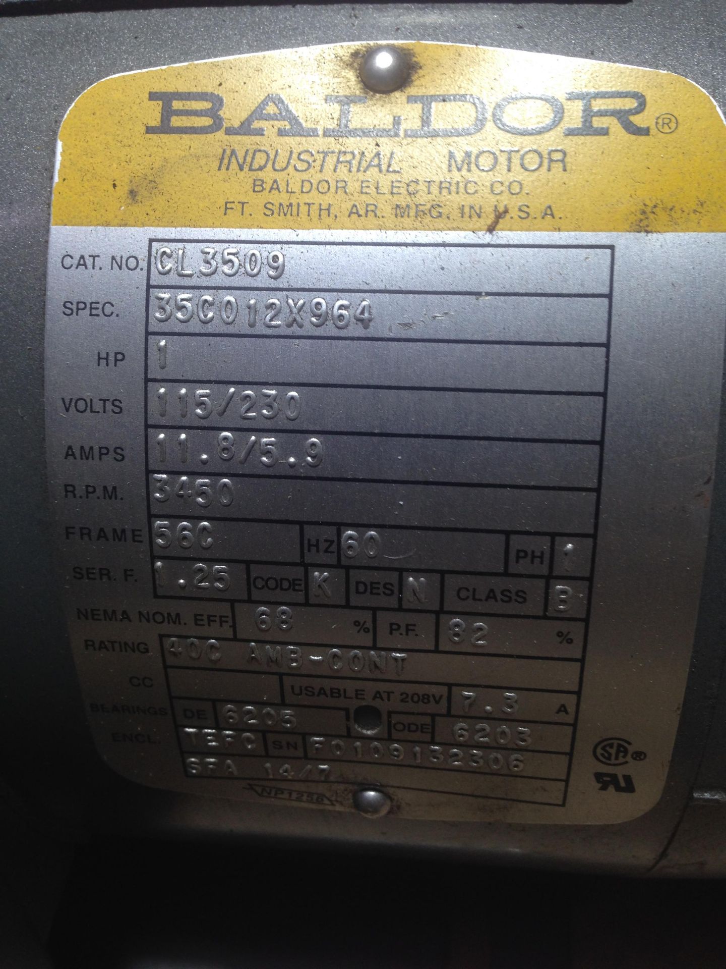 LOT - (2) PARKER HYDRAULIC POWER UNITS - Image 2 of 3