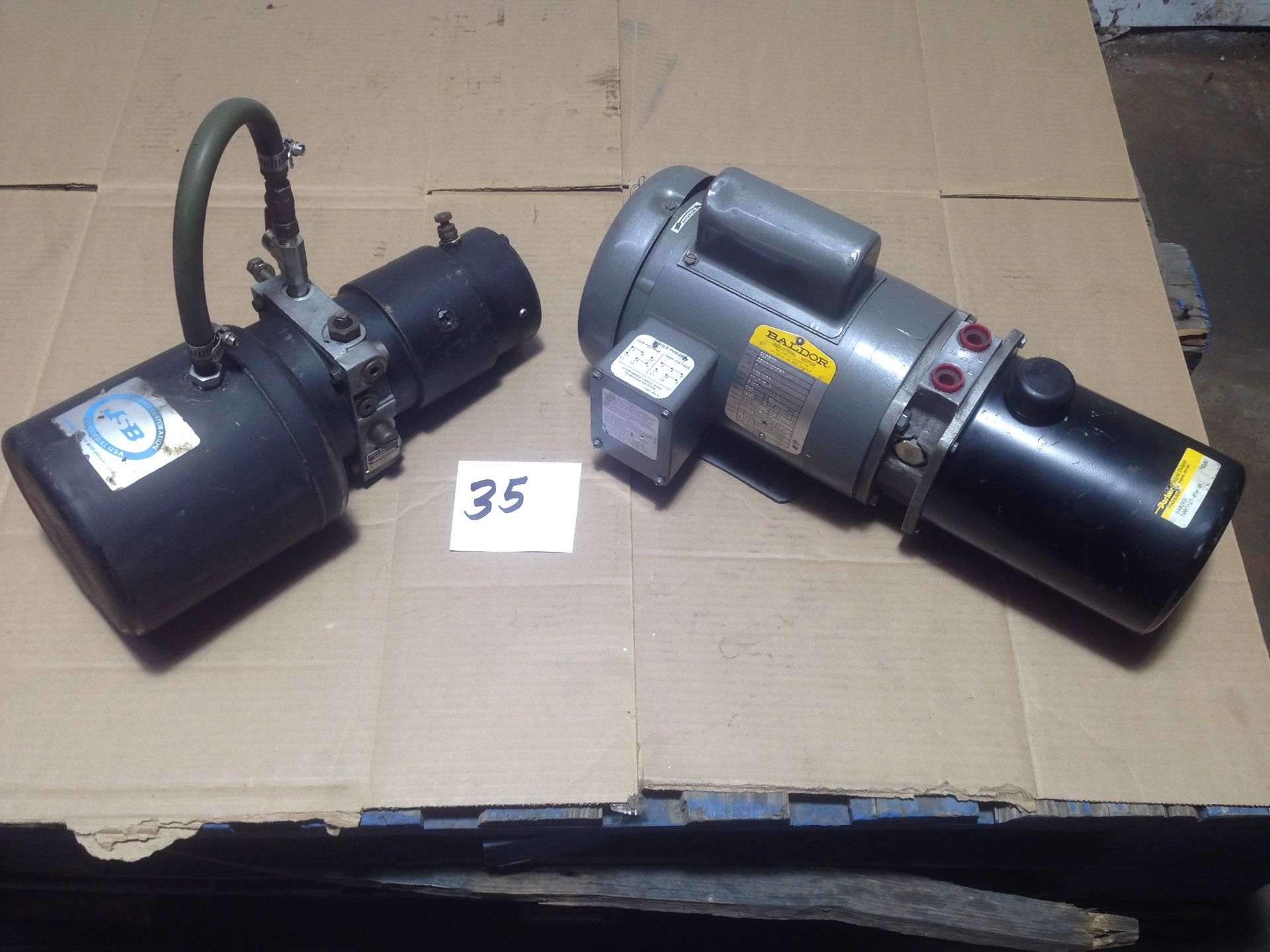 LOT - (2) PARKER HYDRAULIC POWER UNITS