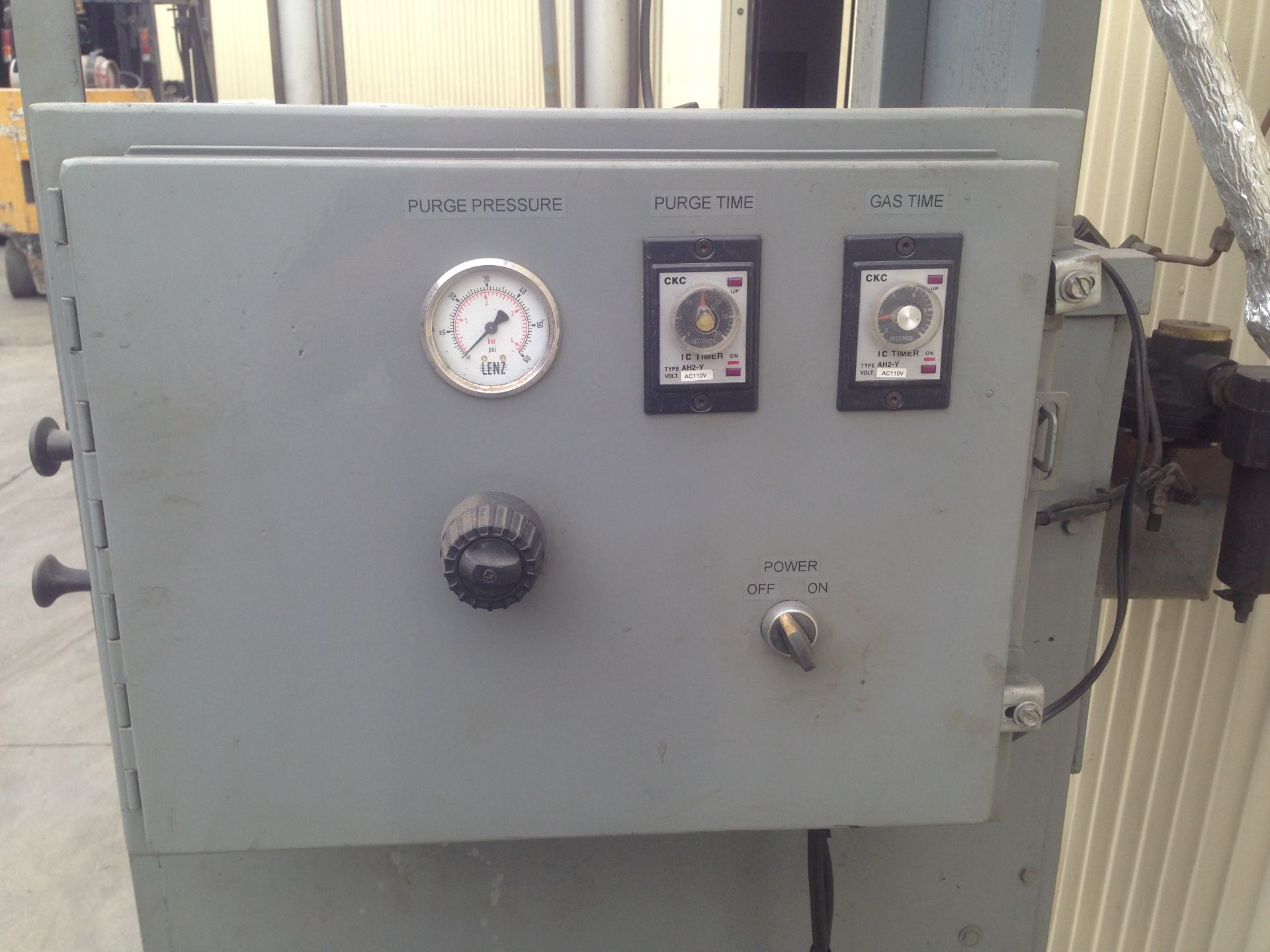 GAYLORD AMINE GASSING STATION, W/ 3KW PURGE HEATER (JUST REMOVED FROM PRODUCTION) - Image 2 of 3