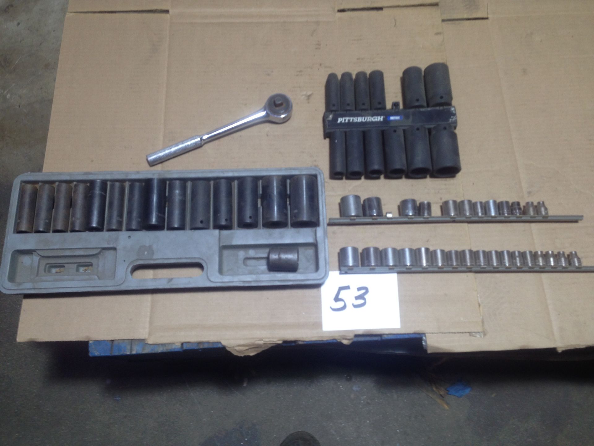 SOCKET SETS: SAE, METRIC 3/8 DRIVE / DEEP SOCKET SETS 1/2 DRIVE