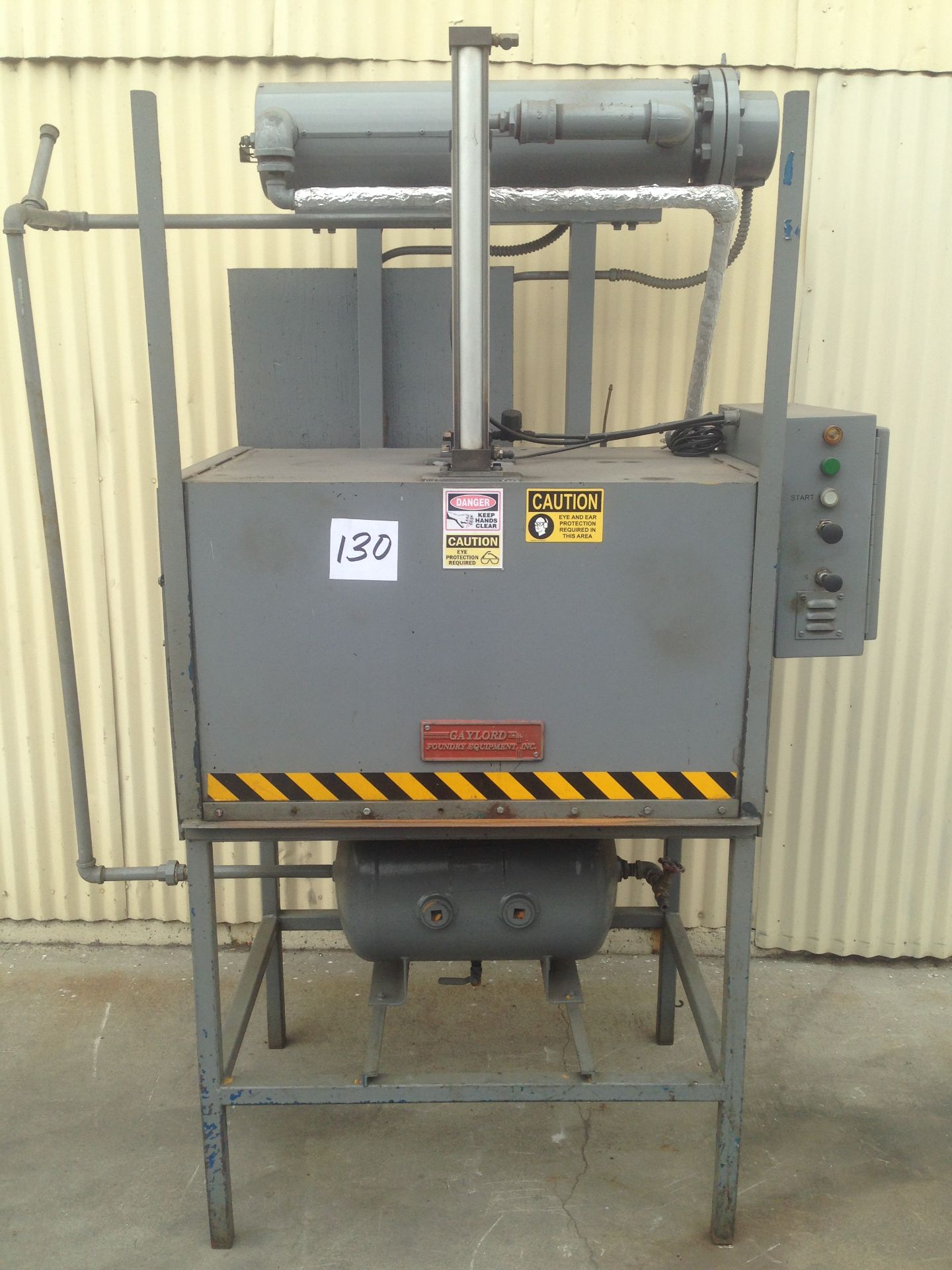 GAYLORD AMINE GASSING STATION, W/ 3KW PURGE HEATER (JUST REMOVED FROM PRODUCTION)