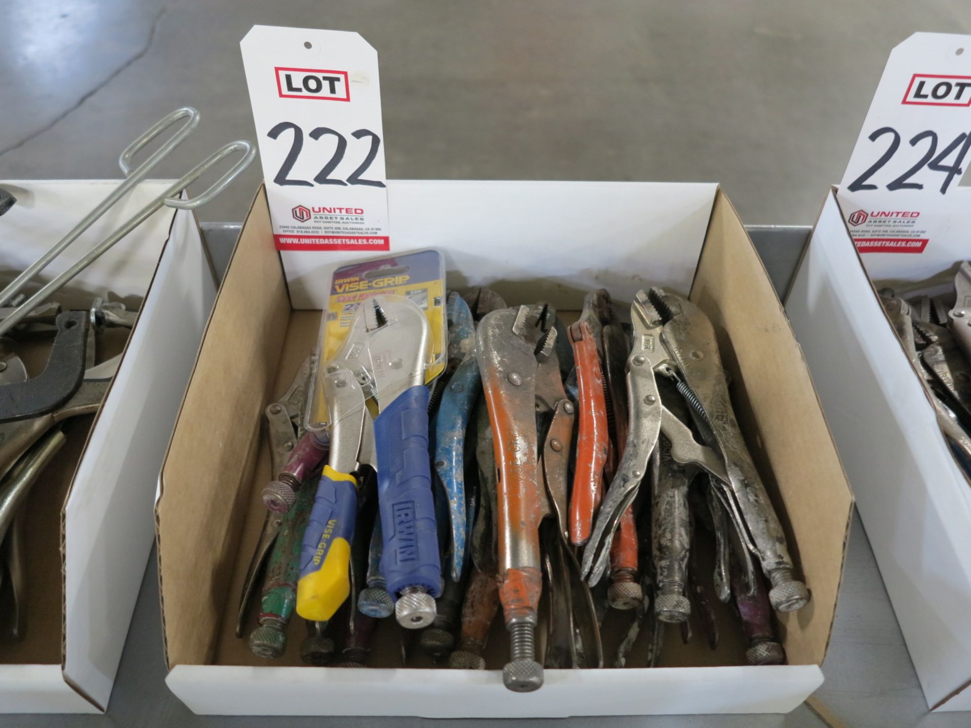 LOT - VISE-GRIP LOCKING PLIERS