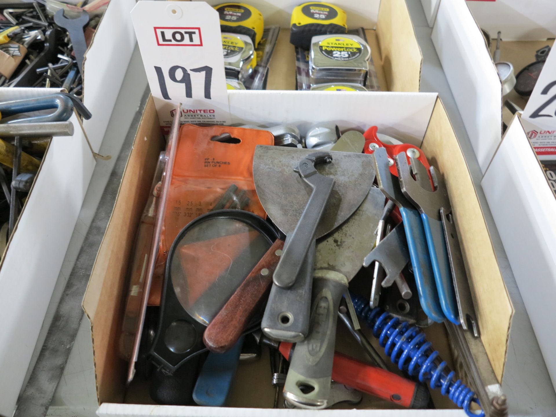 LOT - ASSORTED HAND TOOLS