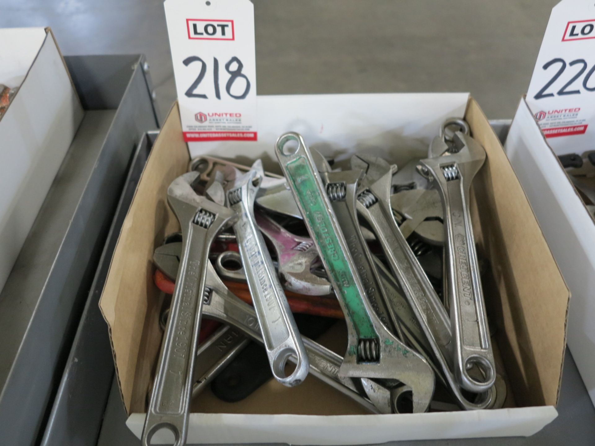 LOT - CRESCENT ADJUSTABLE WRENCHES