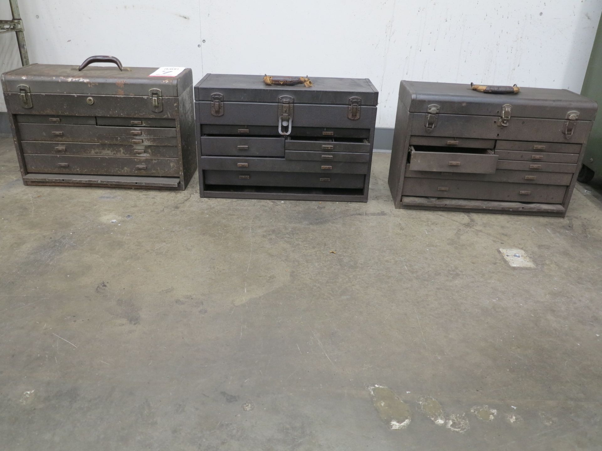 LOT - (3) TOOL BOXES