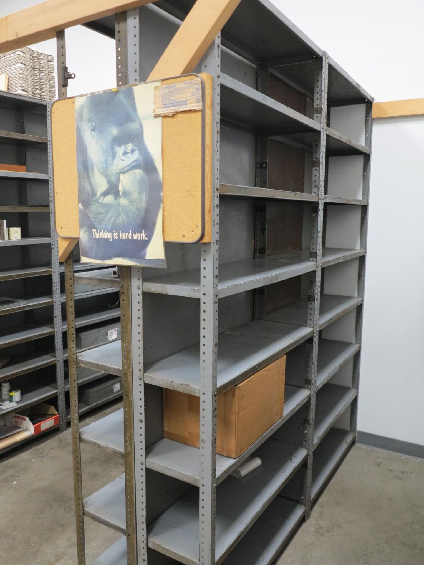 LOT - (8) SHELF UNITS