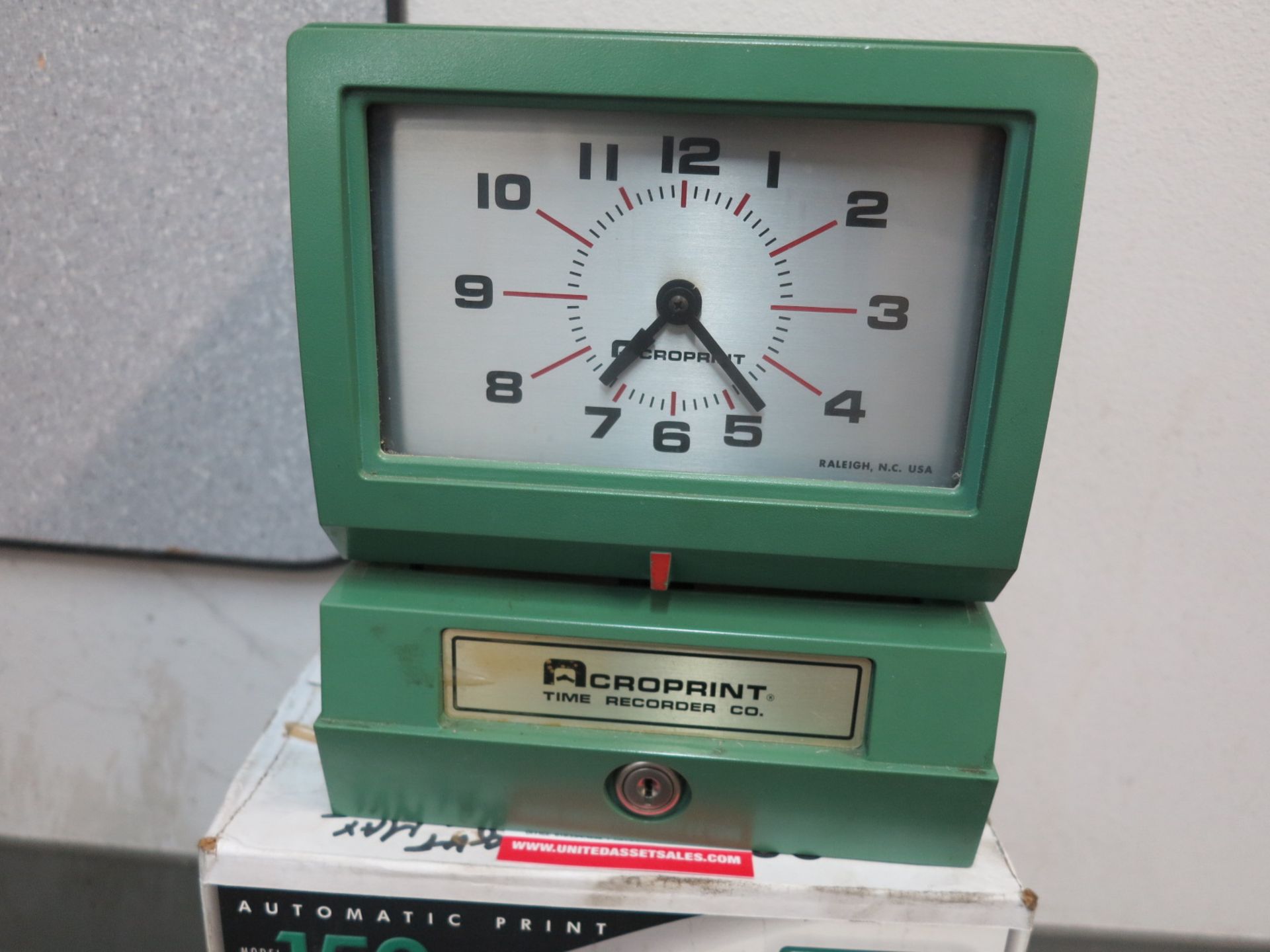 ACROPRINT TIME CLOCK, MODEL 150, AUTOMATIC PRINT