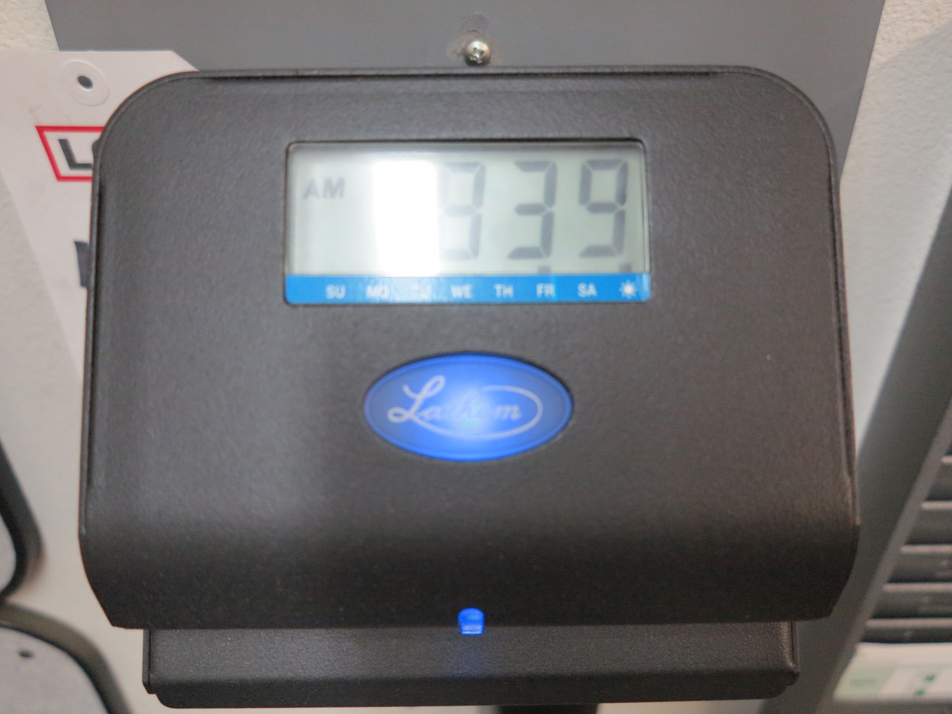 LATHEM DIGITAL TIME CLOCK - Image 2 of 2