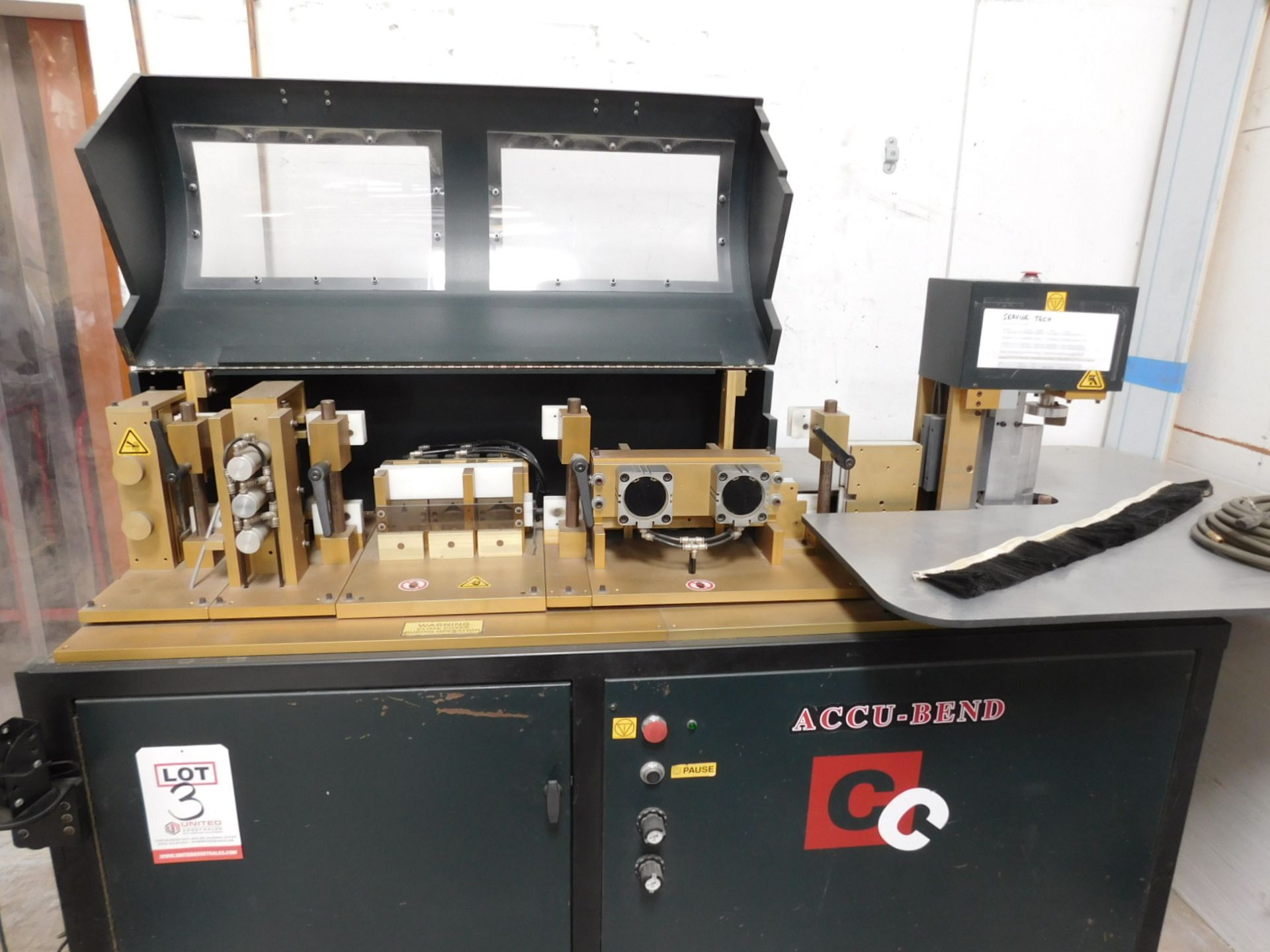 2011 COMPUTERIZED CUTTERS INC. ACCU-BEND CHANNEL LETTER BENDING MACHINE, MODEL 26, S/N 0815-276- - Image 2 of 10