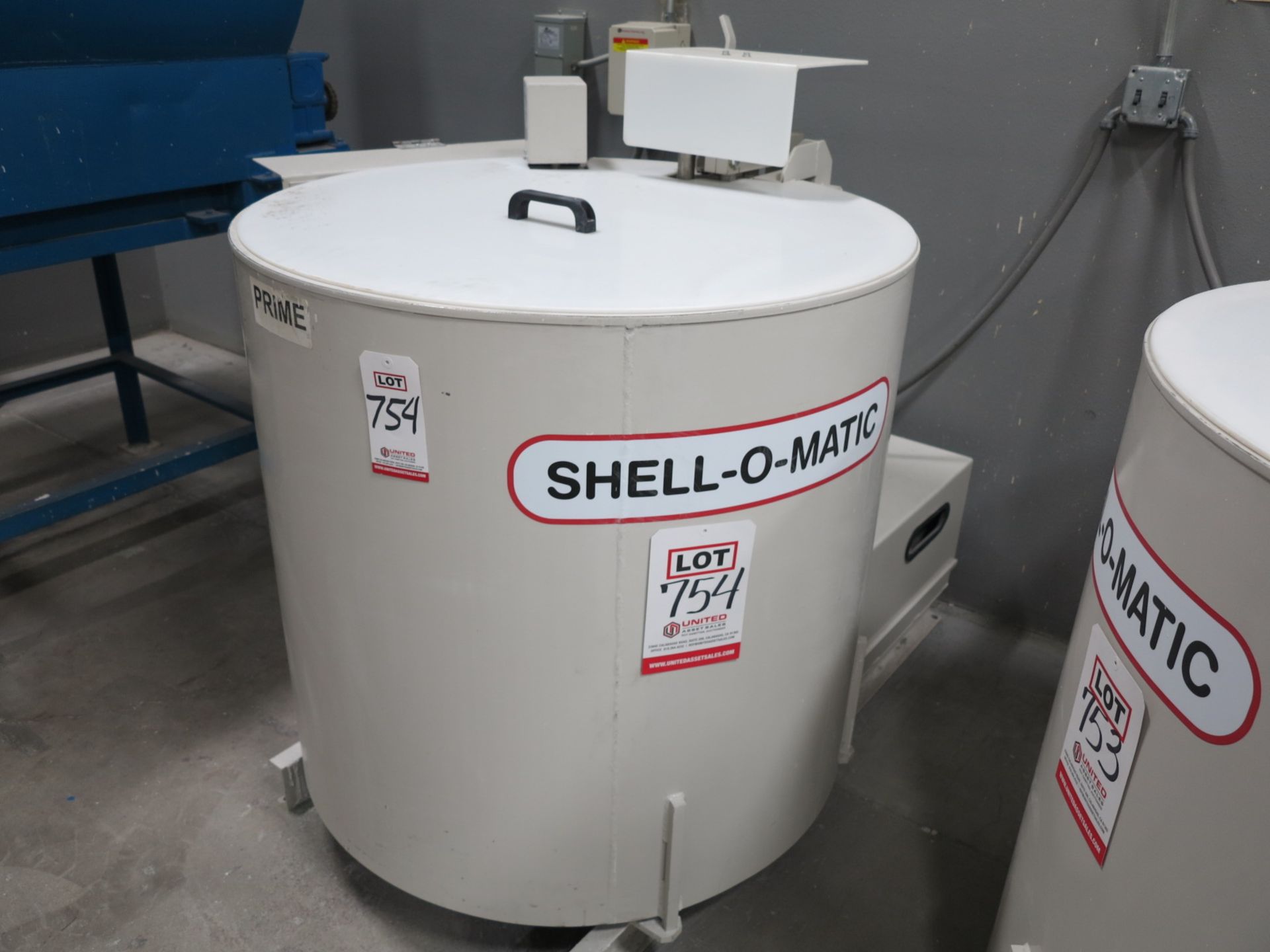 2018 SHELL-O-MATIC 36" SLURRY TANKS, MODEL SO-00349-SL01, VARI SPEED DRIVE, ADDITIONAL COOLING - Image 3 of 3