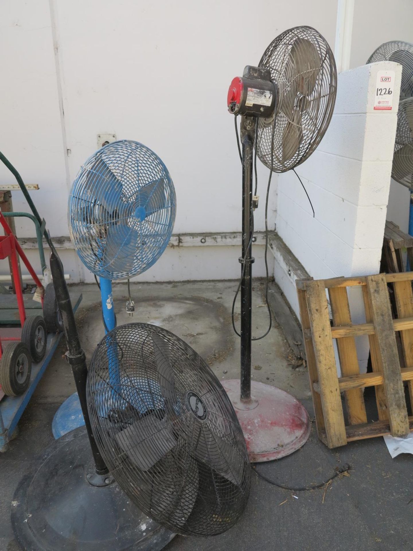 LOT - (5) FANS, MAY BE OUT OF SERVICE