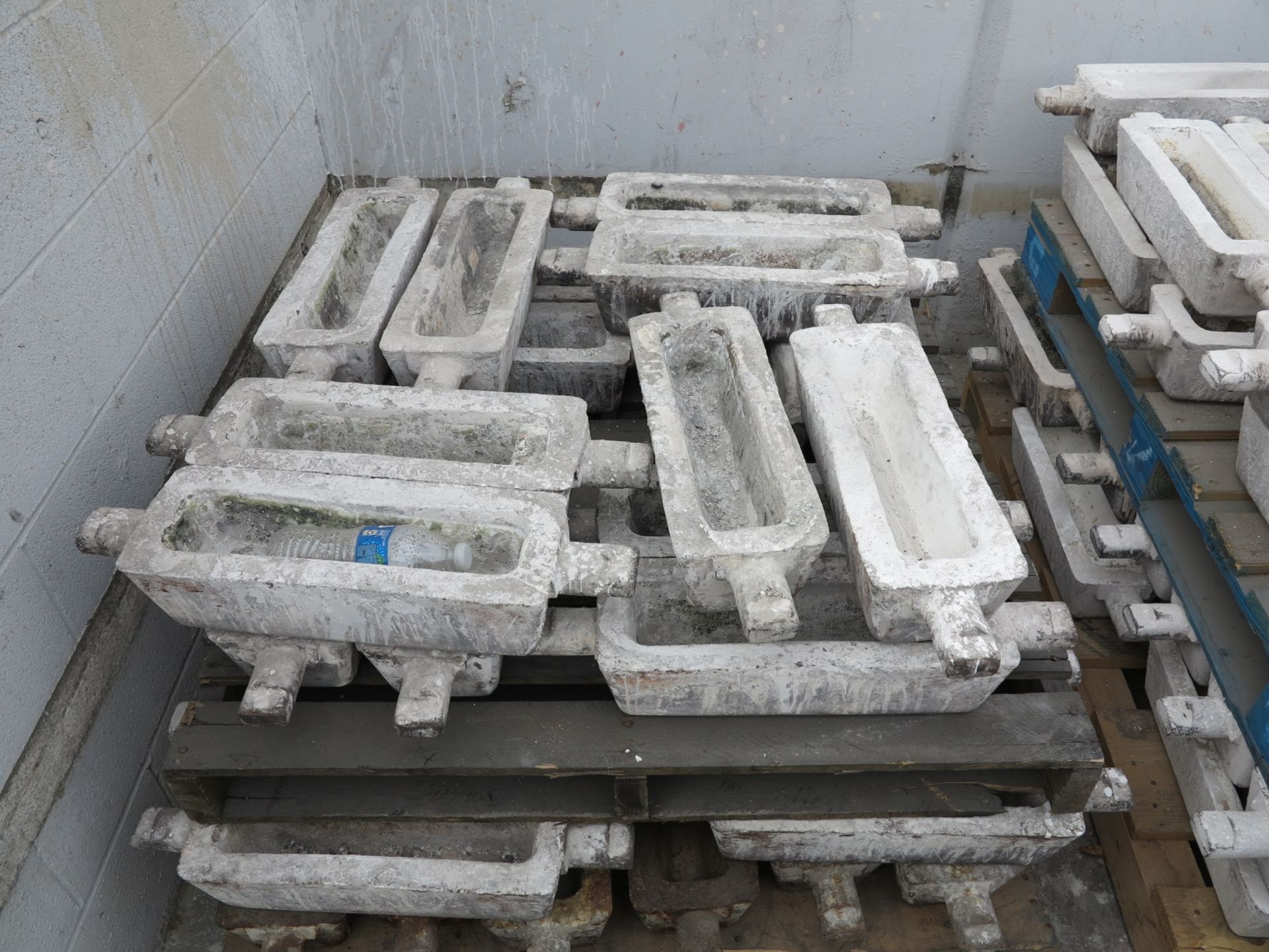 LOT - (4) PALLETS OF INGOT MOLDS AND (1) MOLD RACK - Image 6 of 6