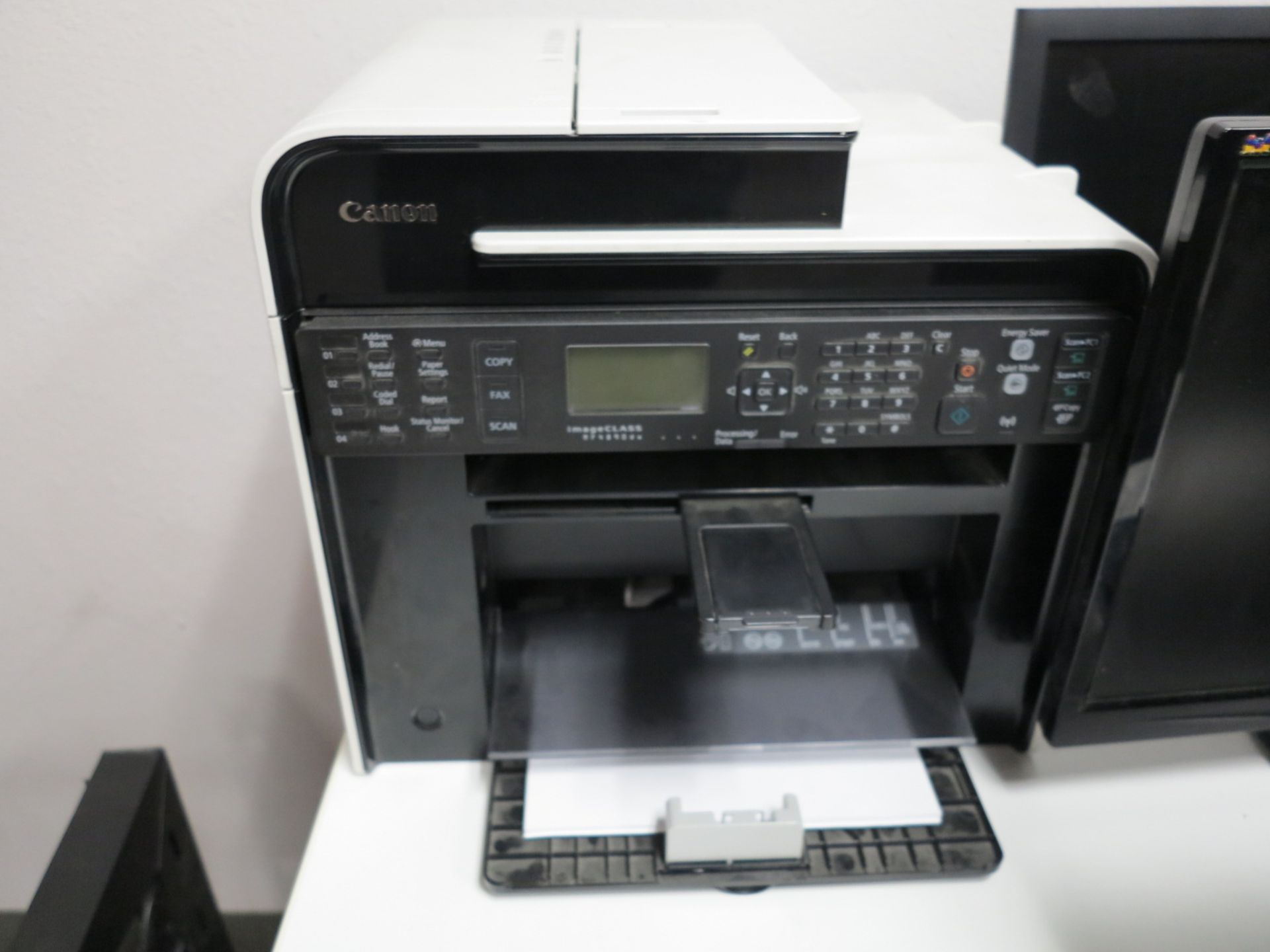 LOT - (8) MONITORS, (1) CANNON COPIER AND (1) SMART LABEL PRINTER - Image 5 of 5