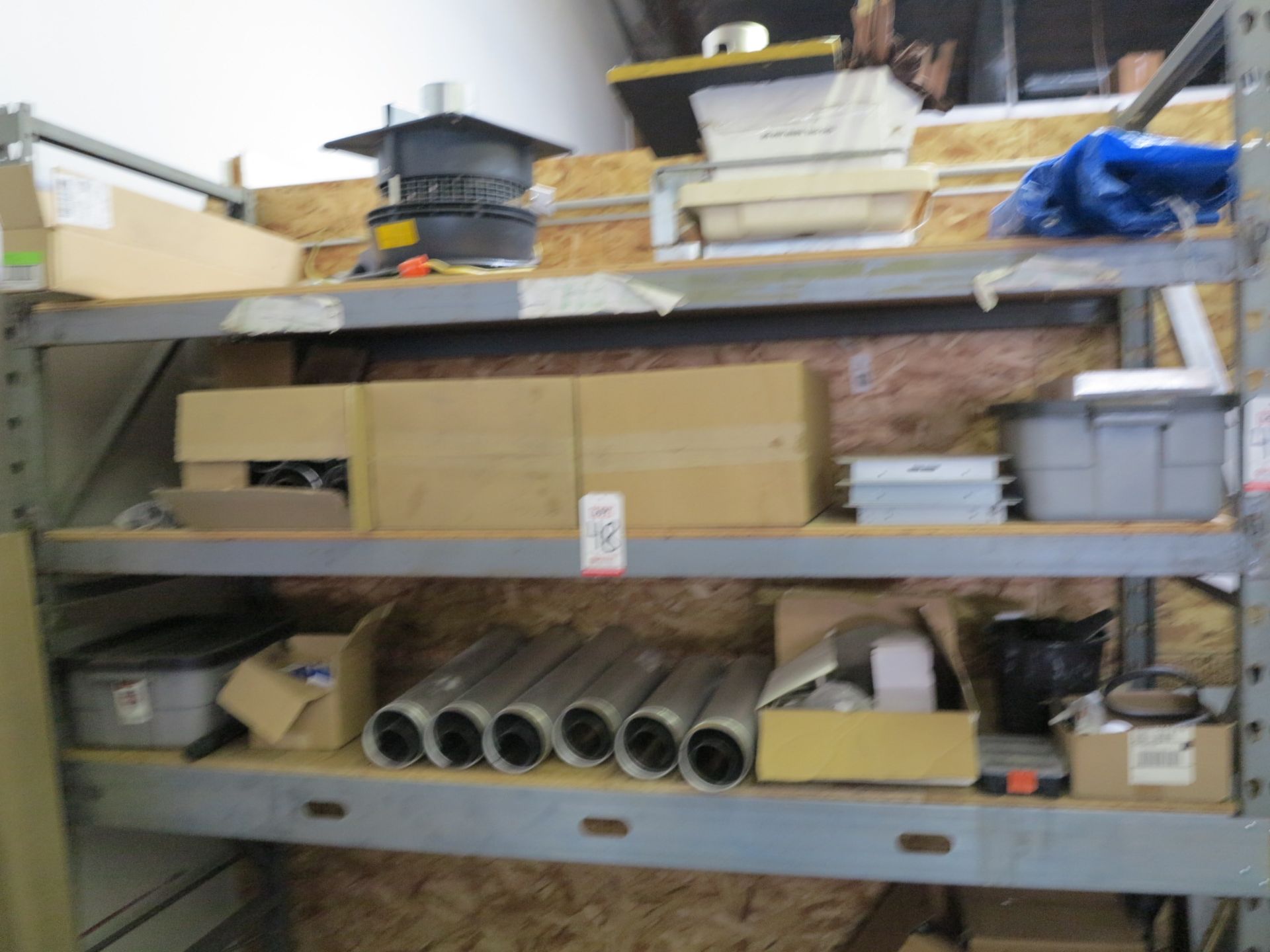 LOT - (1) SECTION OF PALLET RACKING, CONTENTS NOT INCLUDED