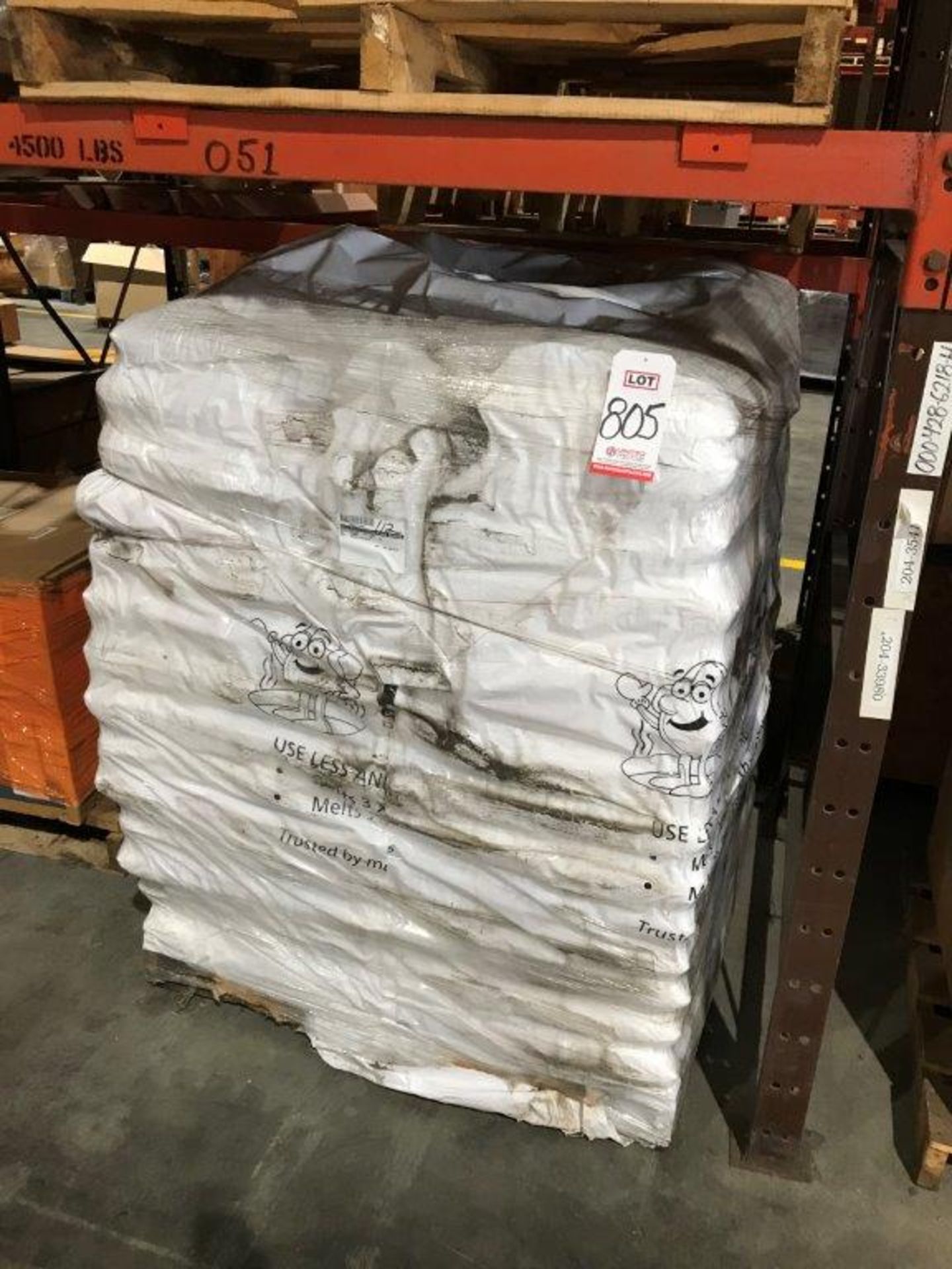 LOT - PALLET OF PELADOW PREMIER SNOW AND ICE MELTER CALCIUM