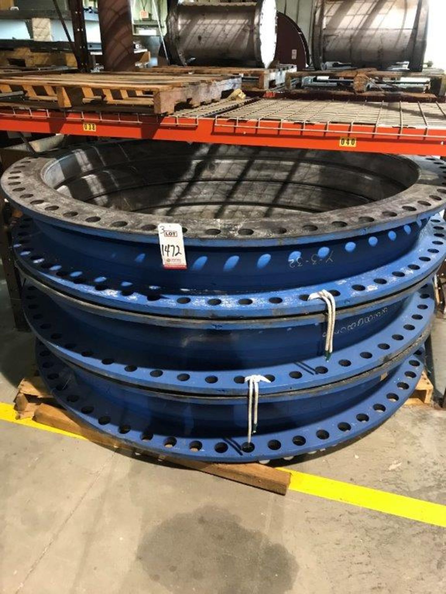 LOT - (3) GARLOCK STYLE 204HP 72" X 13-1/2" EXPANSION JOINTS (LOCATION: BUILDING 11)
