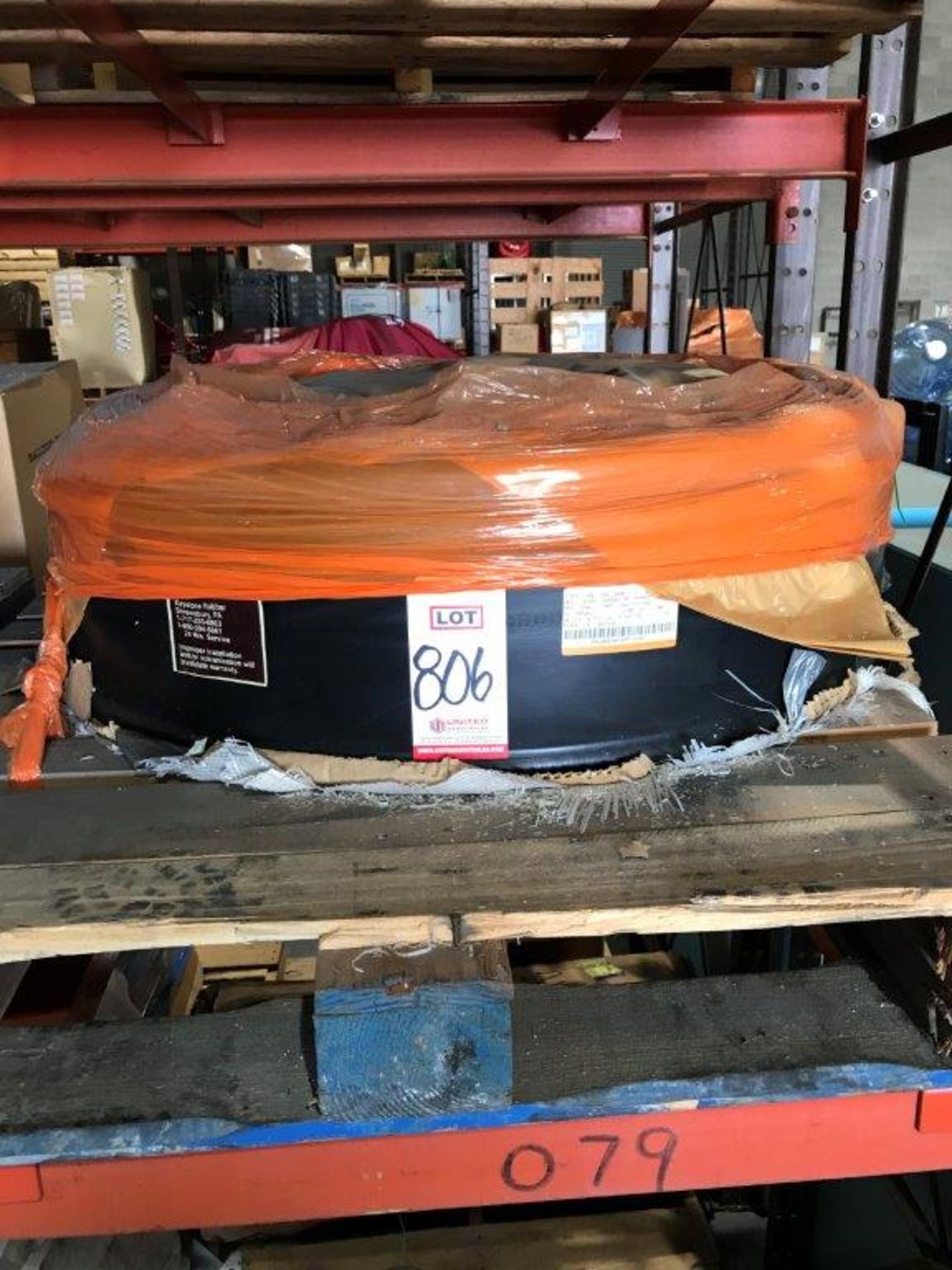 LOT - 100' RUBBER EXPANSION JOINT 9"