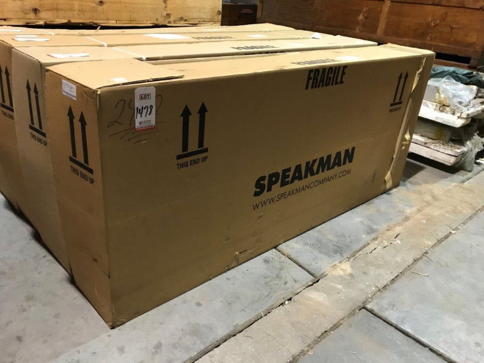 SPEAKMAN MODEL SE-7000 COMBO SHOWER W/ EYE/FACE WASH SYSTEM (LOCATION: BUILDING 11)