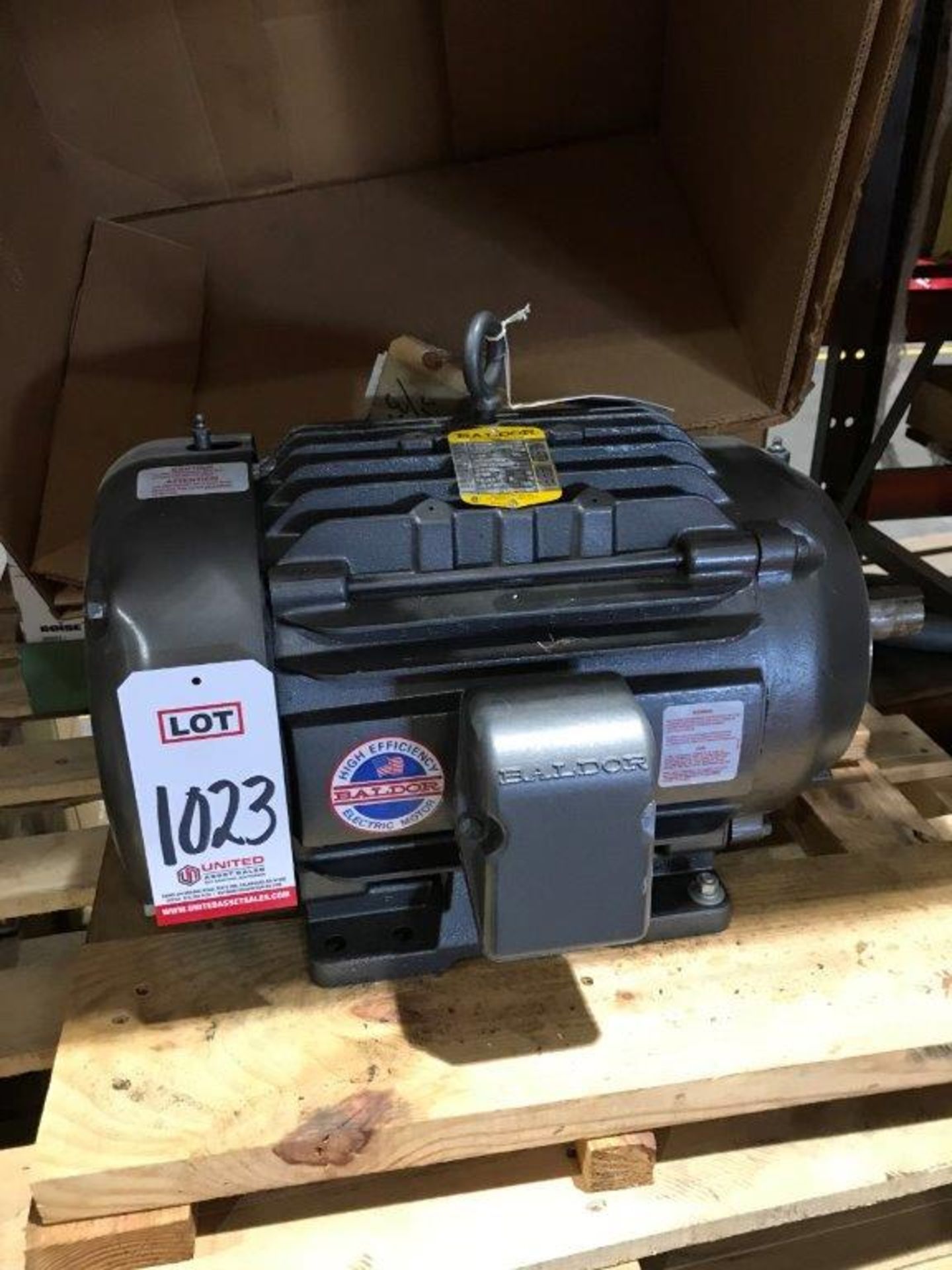 BALDOR ELECTRIC MOTOR, 15 HP, 230/460 VOLT, 3-PHASE