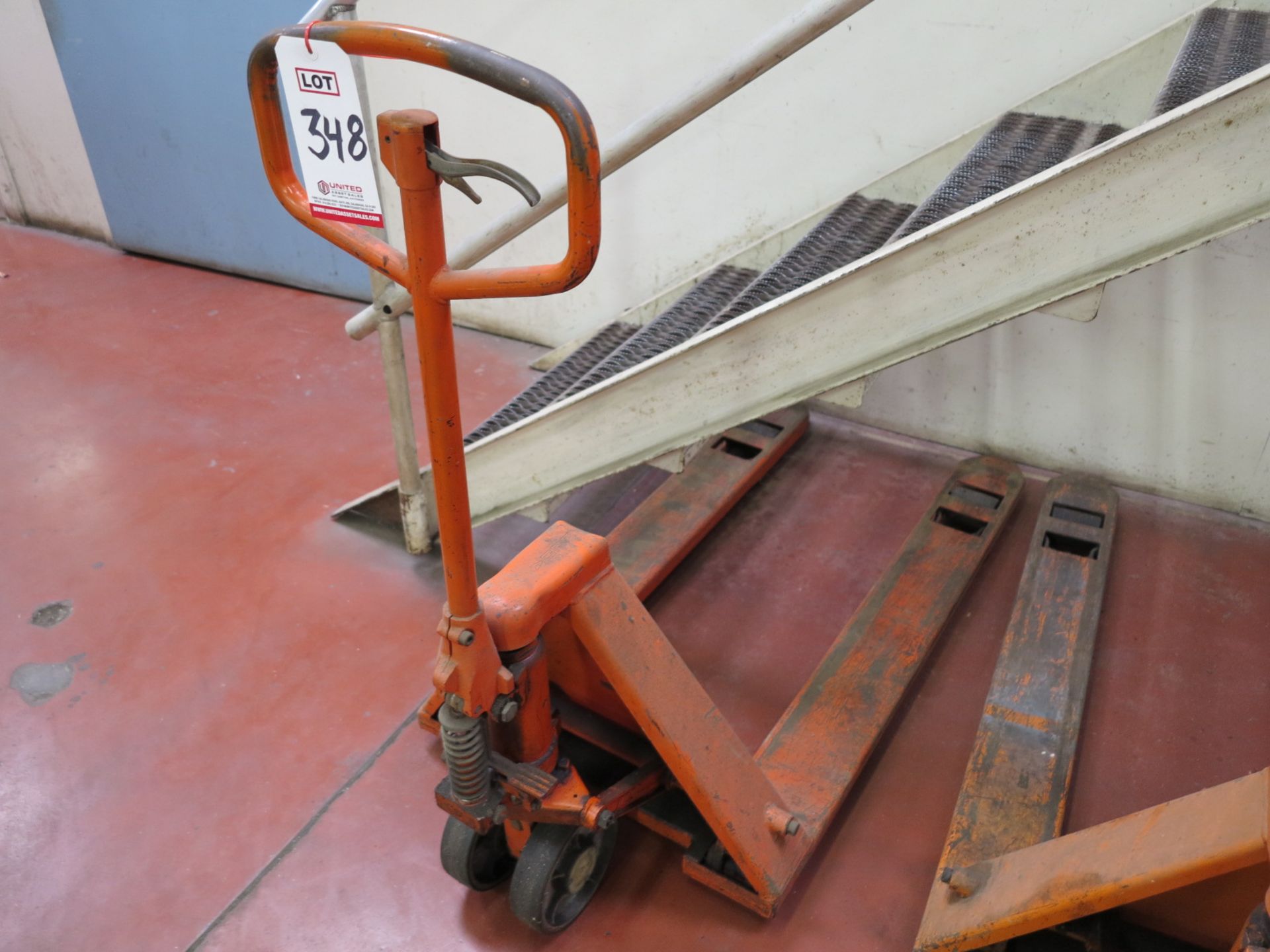 ECOA PAL-LIFT PALLET JACK, NEEDS TO BE RE-SEALED