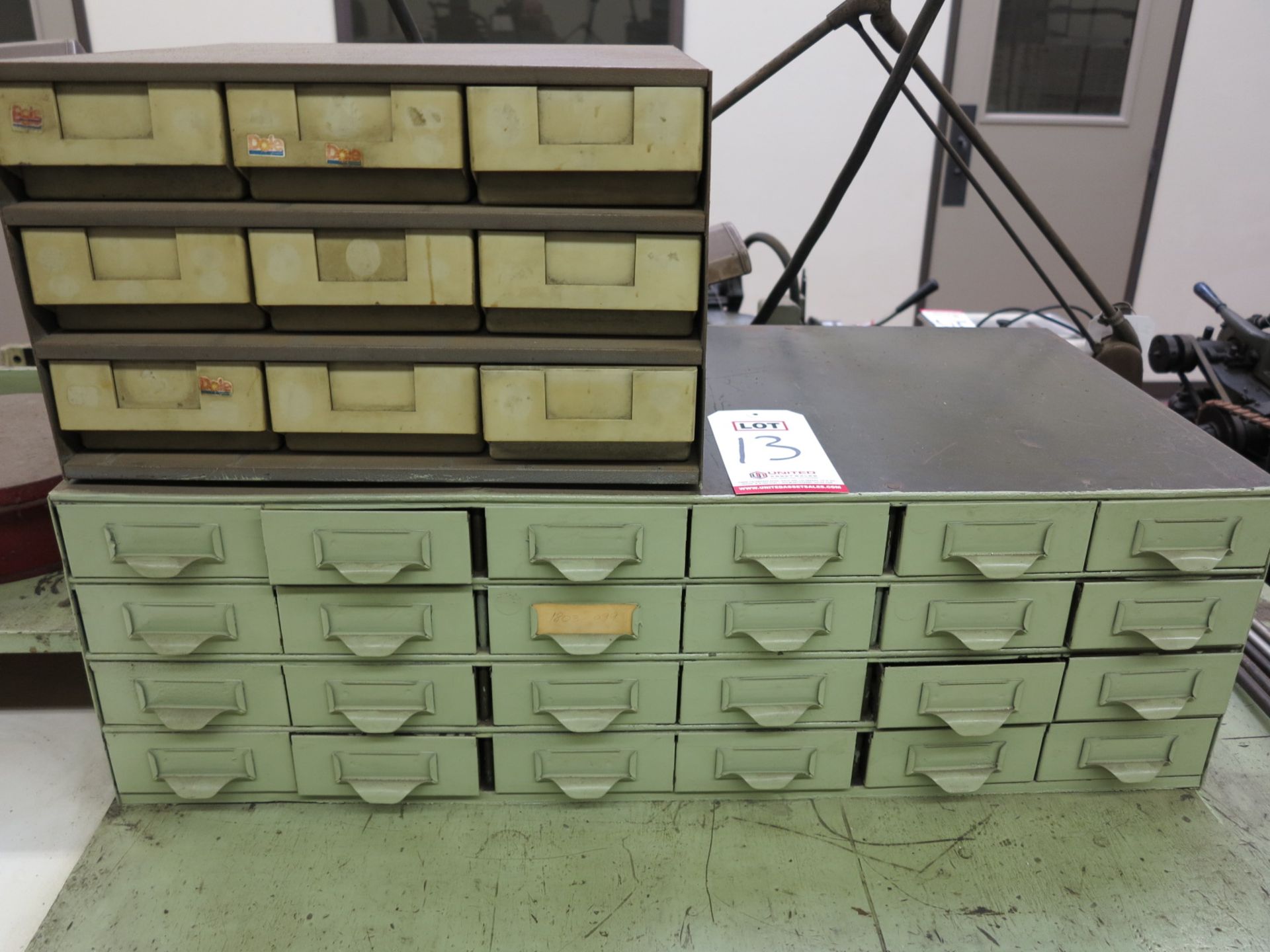 LOT - (1) 9-DRAWER AND (1) 24-DRAWER SMALL PARTS DESKTOP CABINET - Image 5 of 5