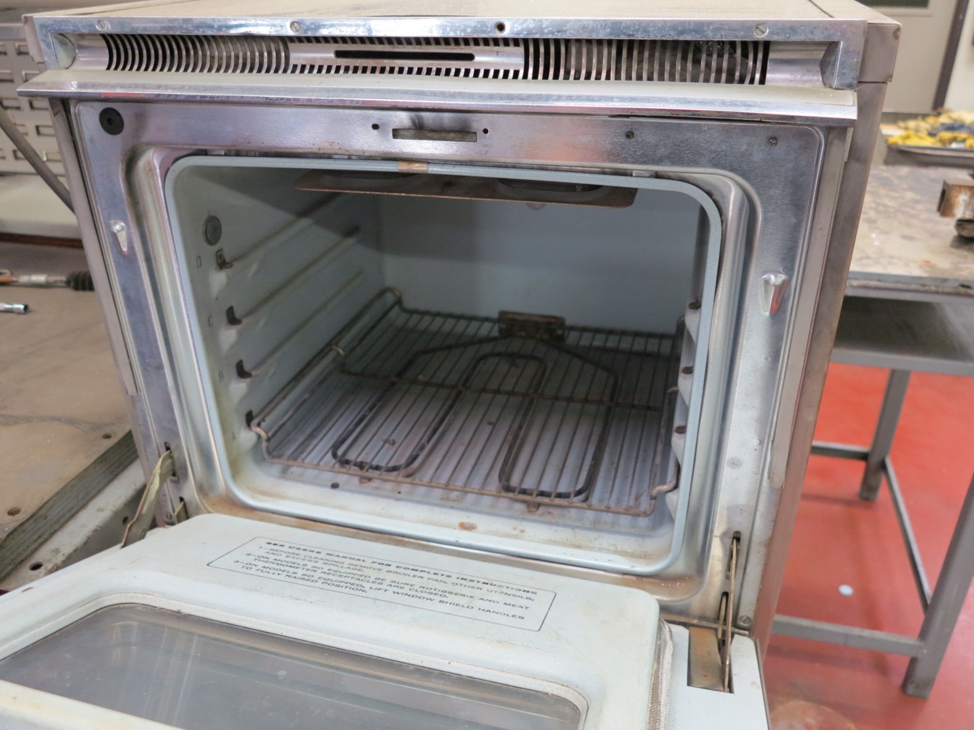 ELECTRIC OVEN ON STAND - Image 2 of 2