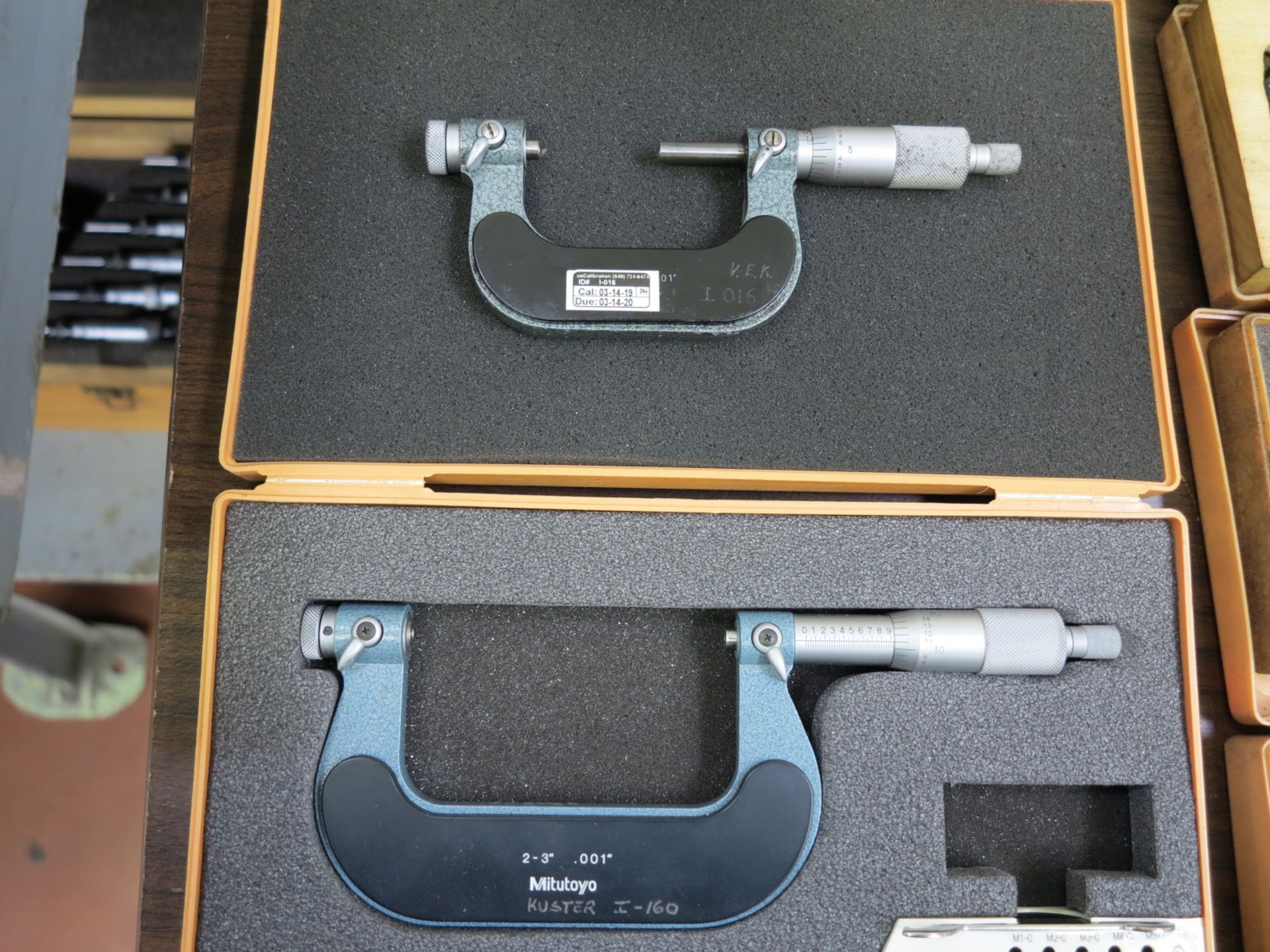 LOT - (2) MITUTOYO MICROMETERS