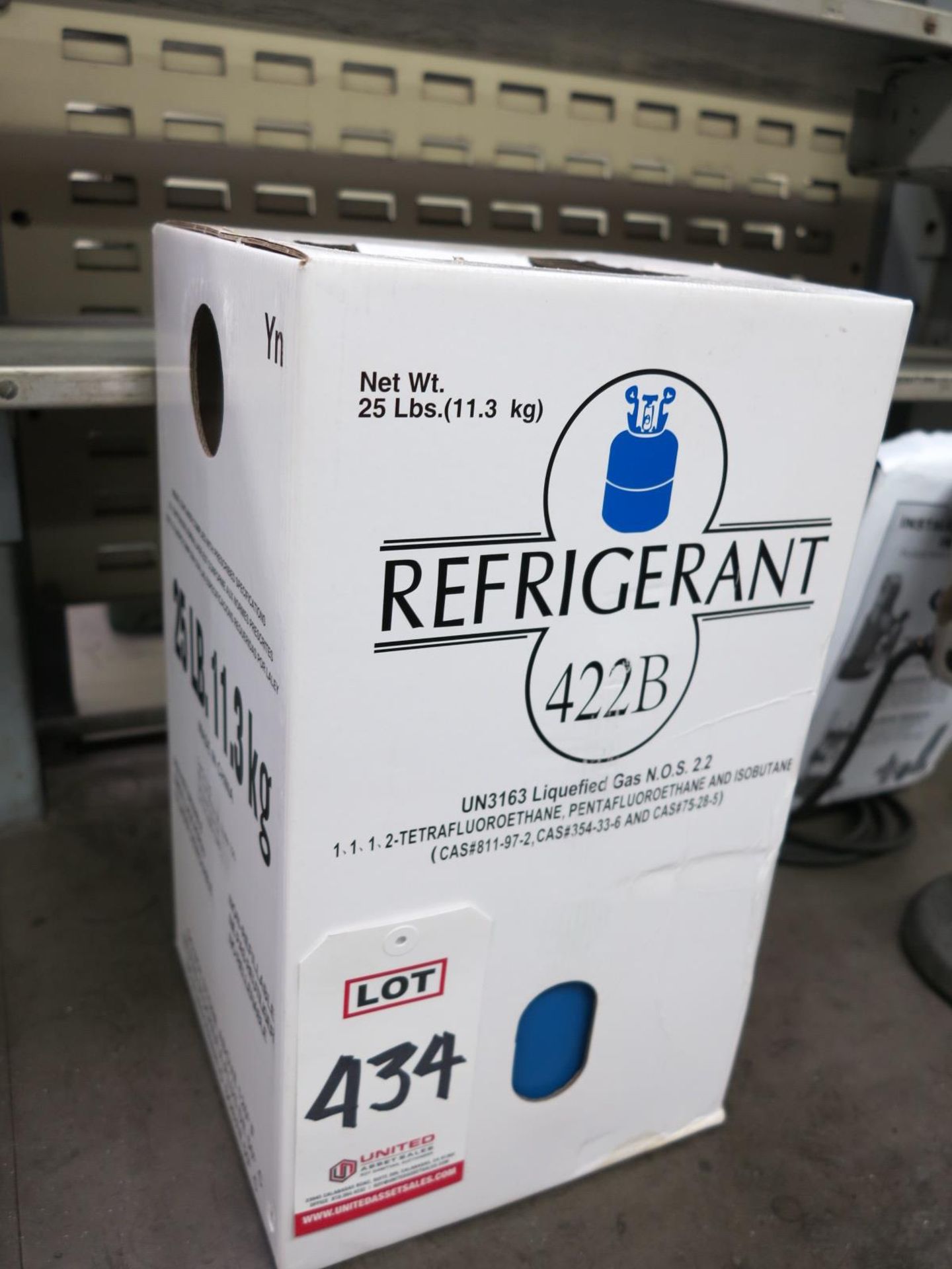 422B REFRIGERANT, 25 LB TANK