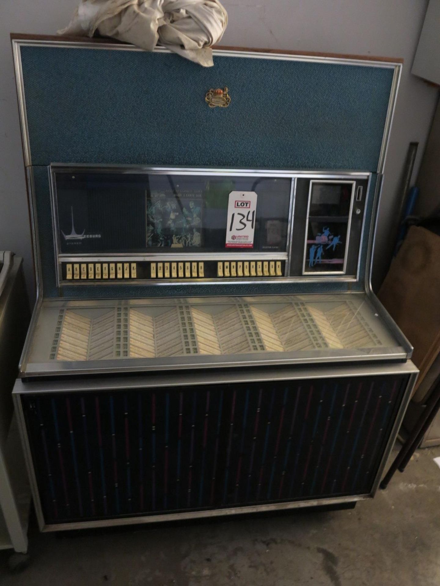 SEEBURG JUKEBOX, MODEL LS1, S/N 1-081048, 160 SELECTIONS (VERY COOL) - Image 3 of 3