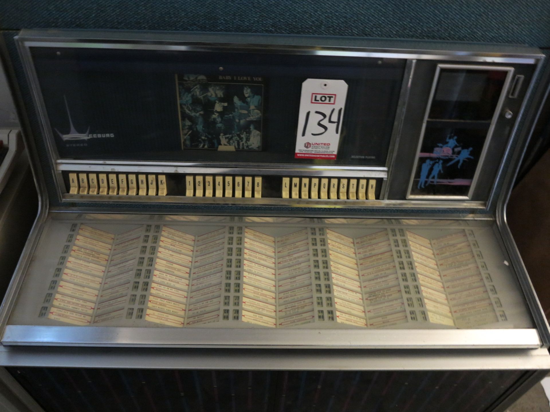 SEEBURG JUKEBOX, MODEL LS1, S/N 1-081048, 160 SELECTIONS (VERY COOL) - Image 2 of 3