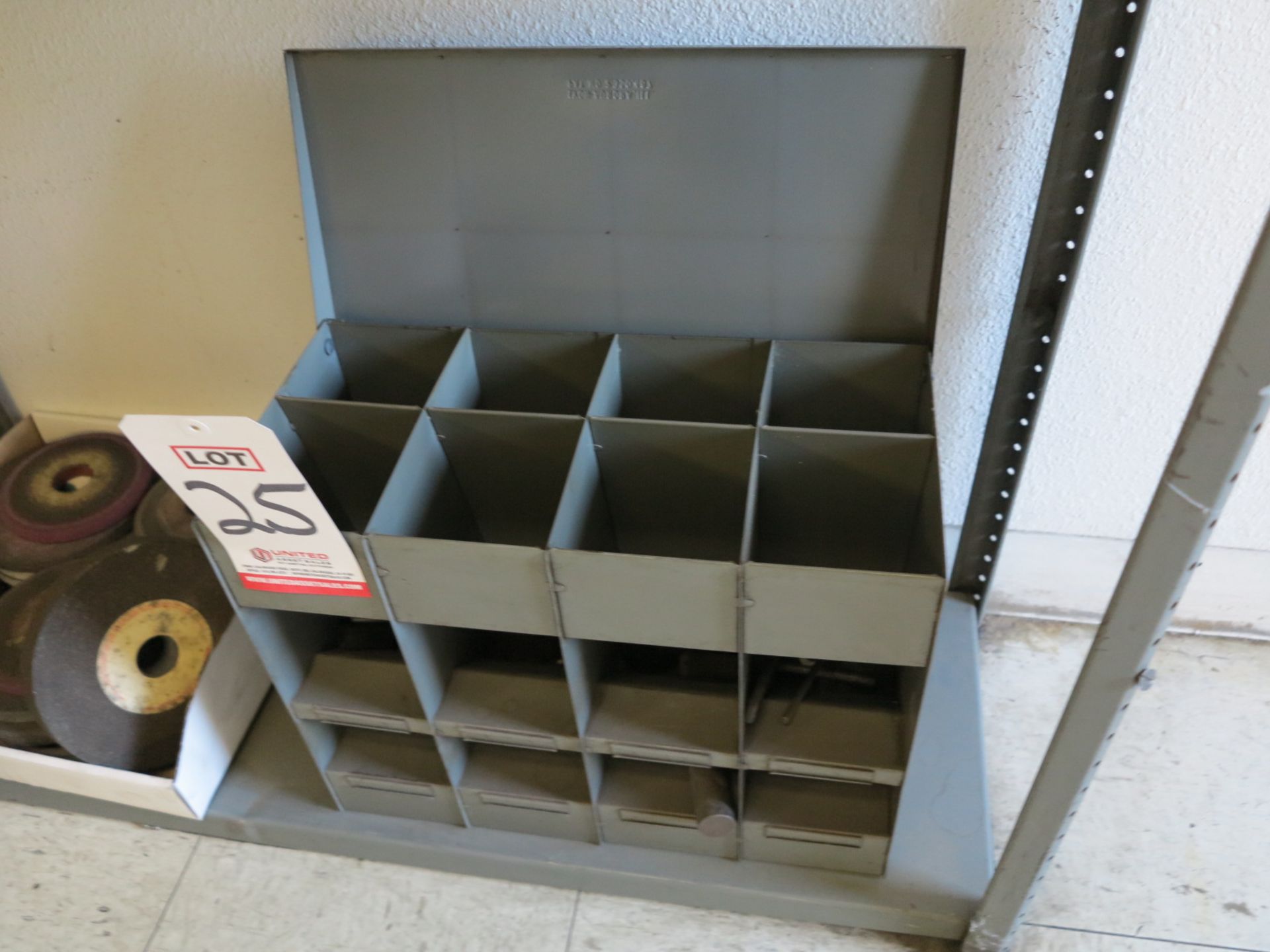 LOT - 8-COMPARTMENT PARTS BIN - Image 2 of 2