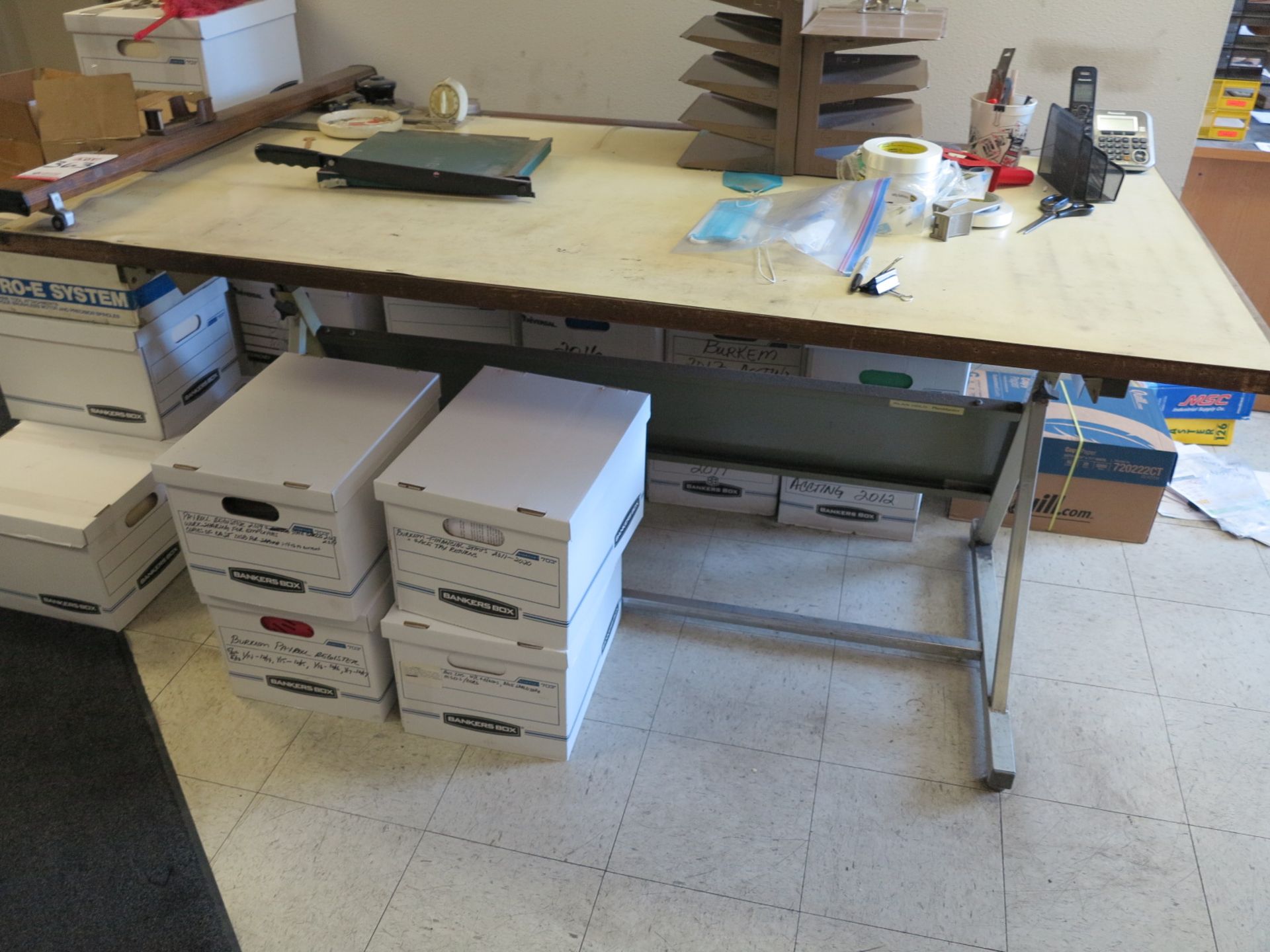 DRAFTING TABLE, 72" X 42"