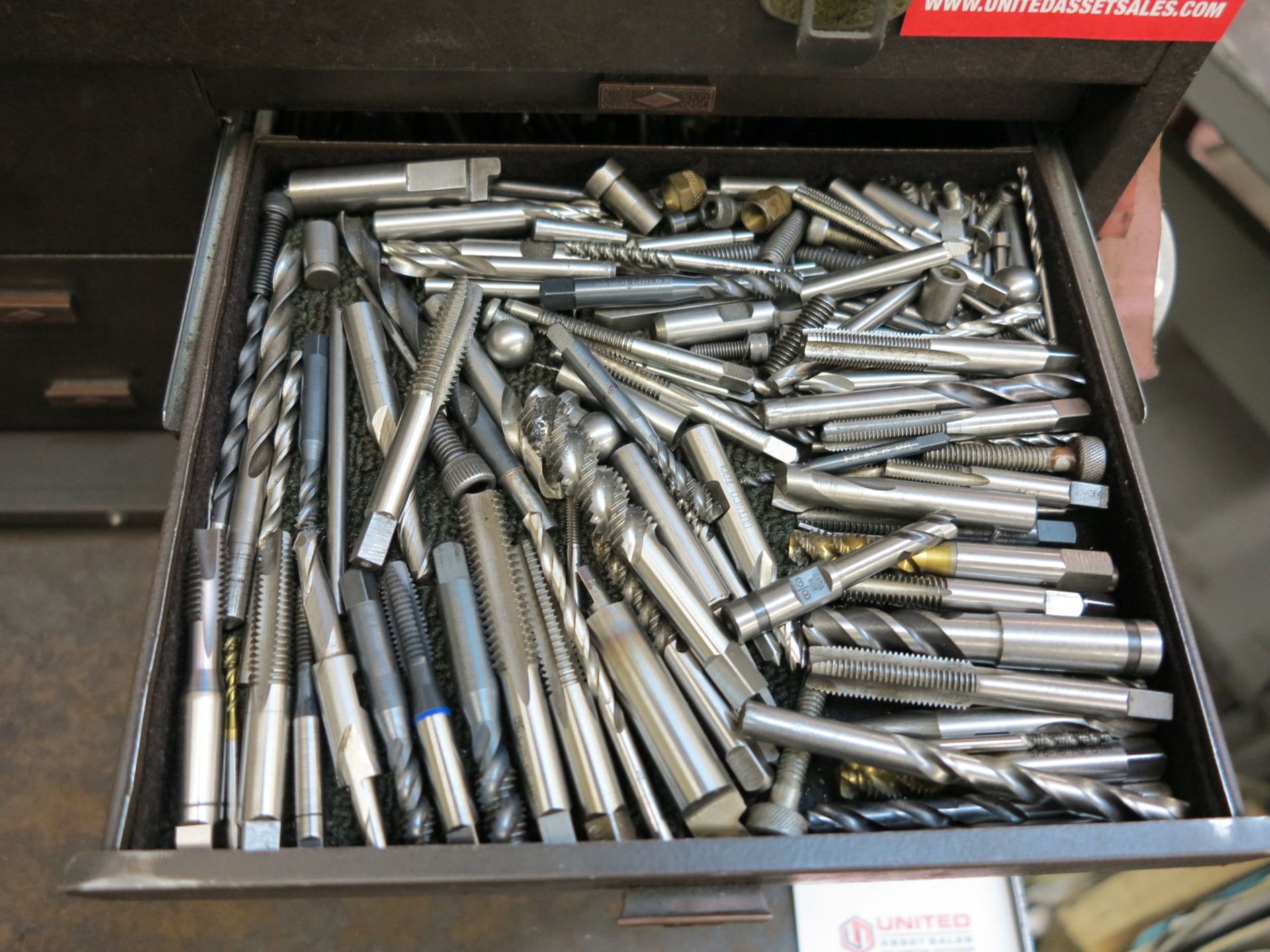 KENNEDY TOP BOX, FULL OF MACHINIST HAND TOOLS - Image 5 of 10