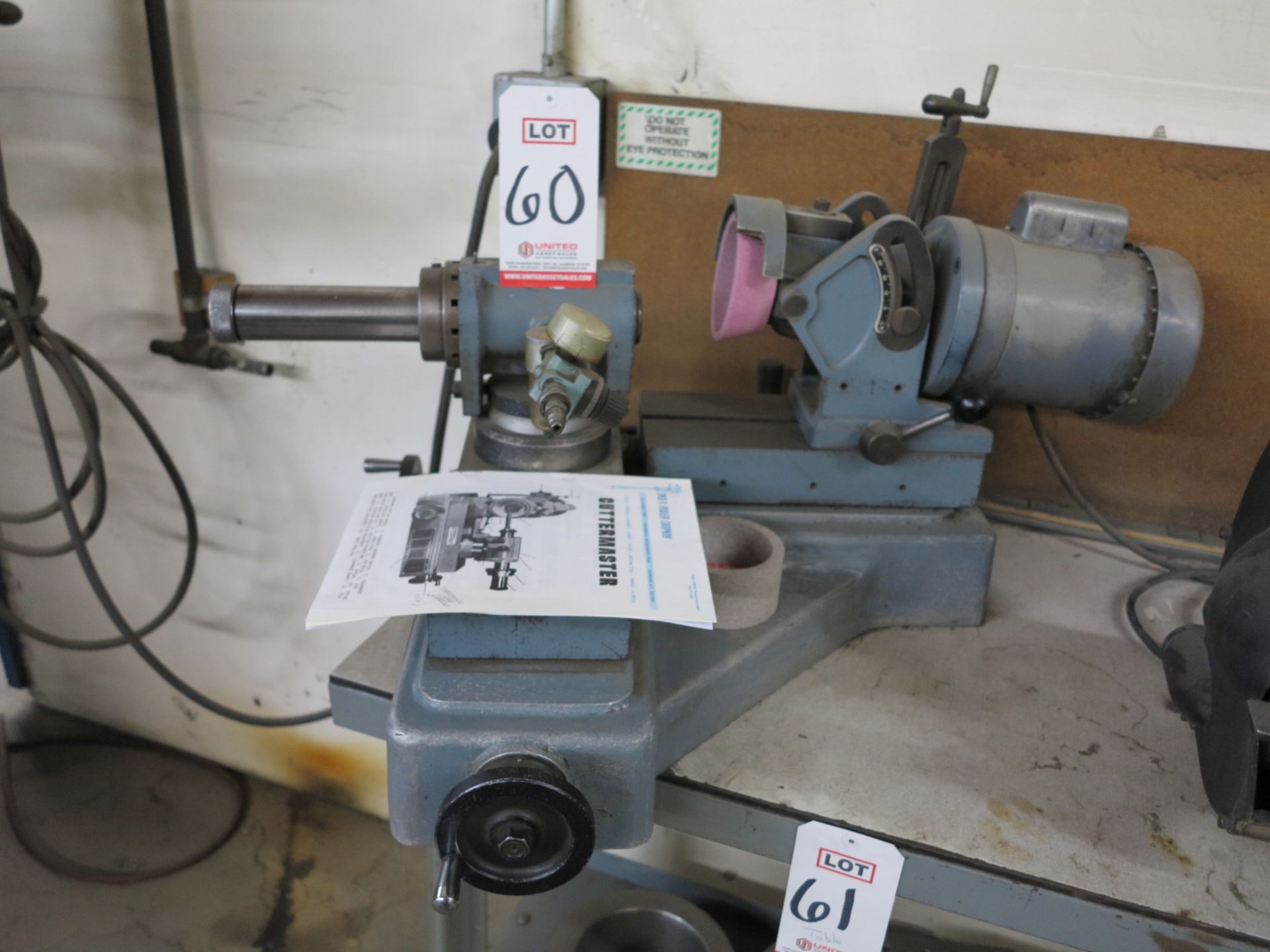 FOWLER-CUTTERMASTER TOOL GRINDER