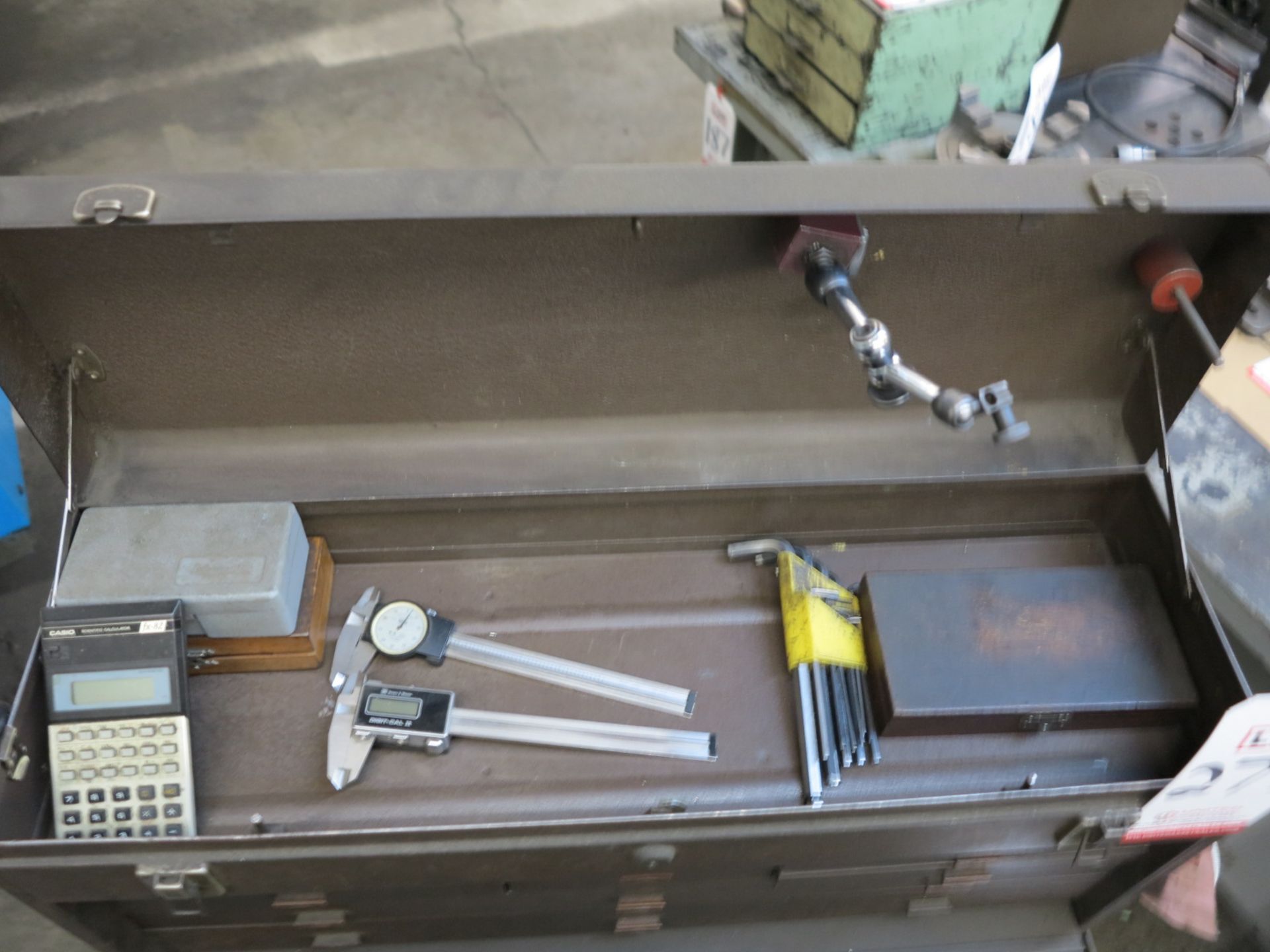 KENNEDY TOP BOX, FULL OF MACHINIST HAND TOOLS - Image 2 of 10