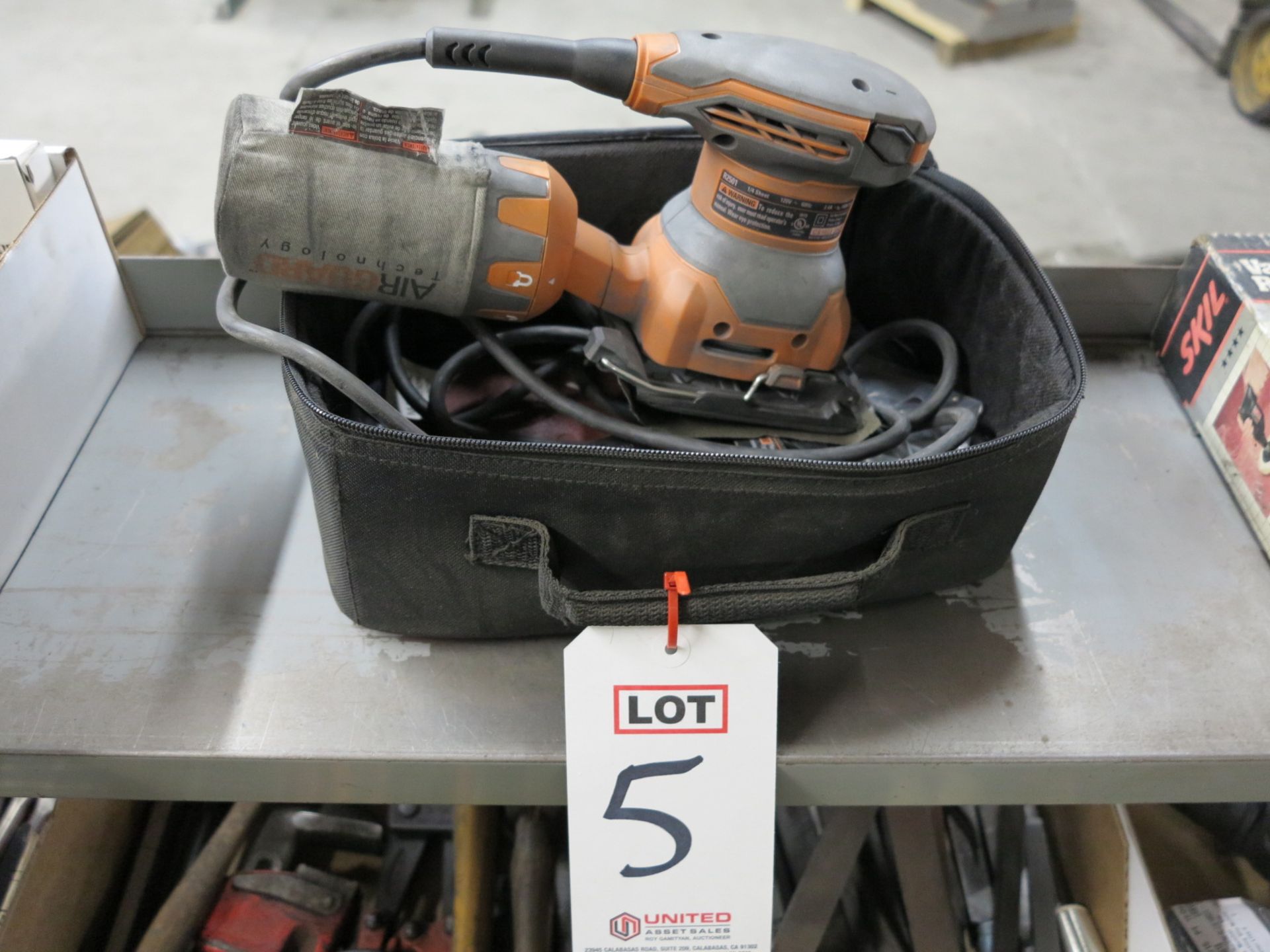 RIDGID SANDER, MODEL R2501