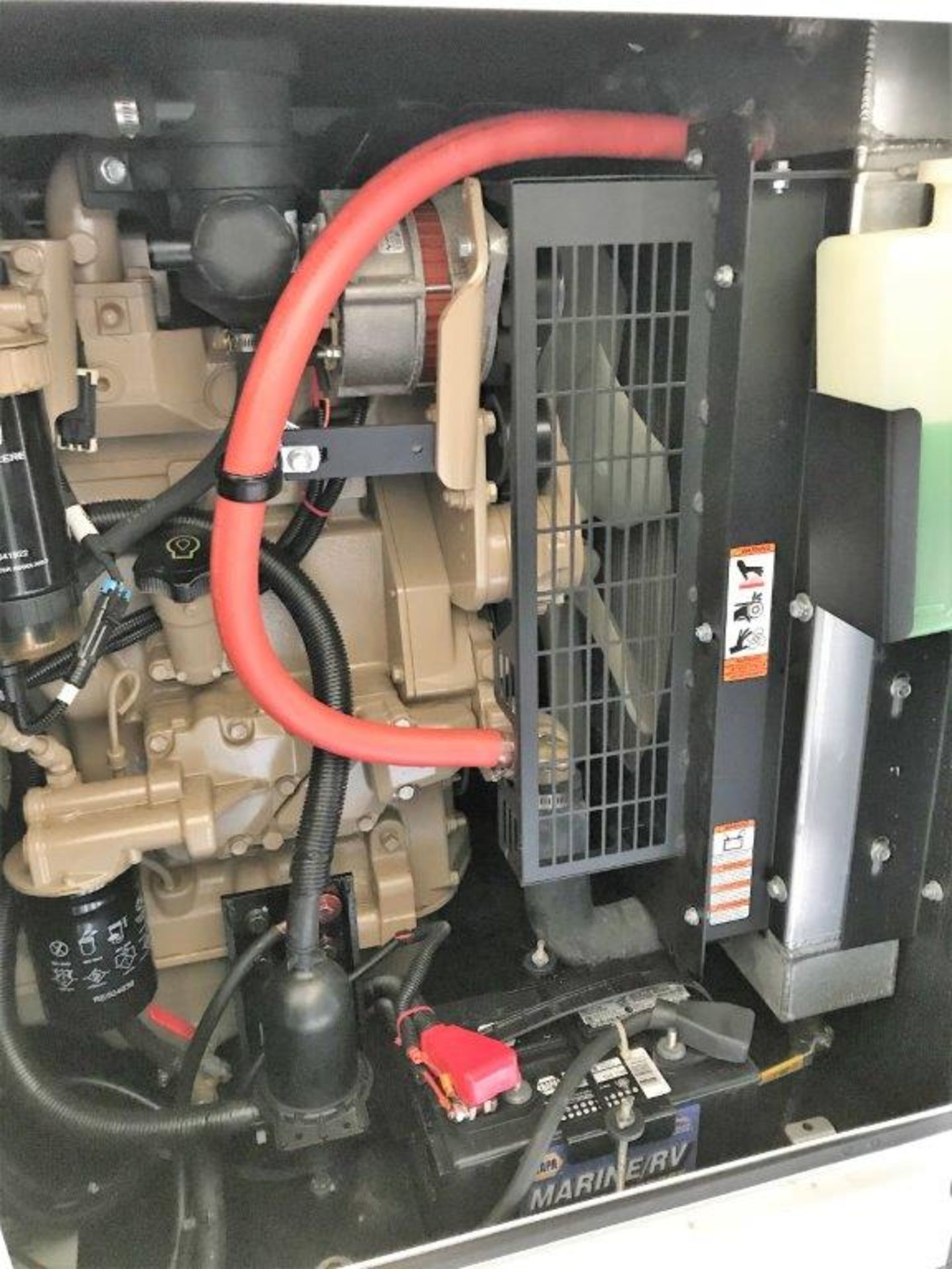 MAGNUM 100 GENERATOR, 107 KVA, 480 VAC, 3 PHASE, JOHN DEERE 4045HF ENGINE, S/N 732031-03 14 - Image 5 of 7