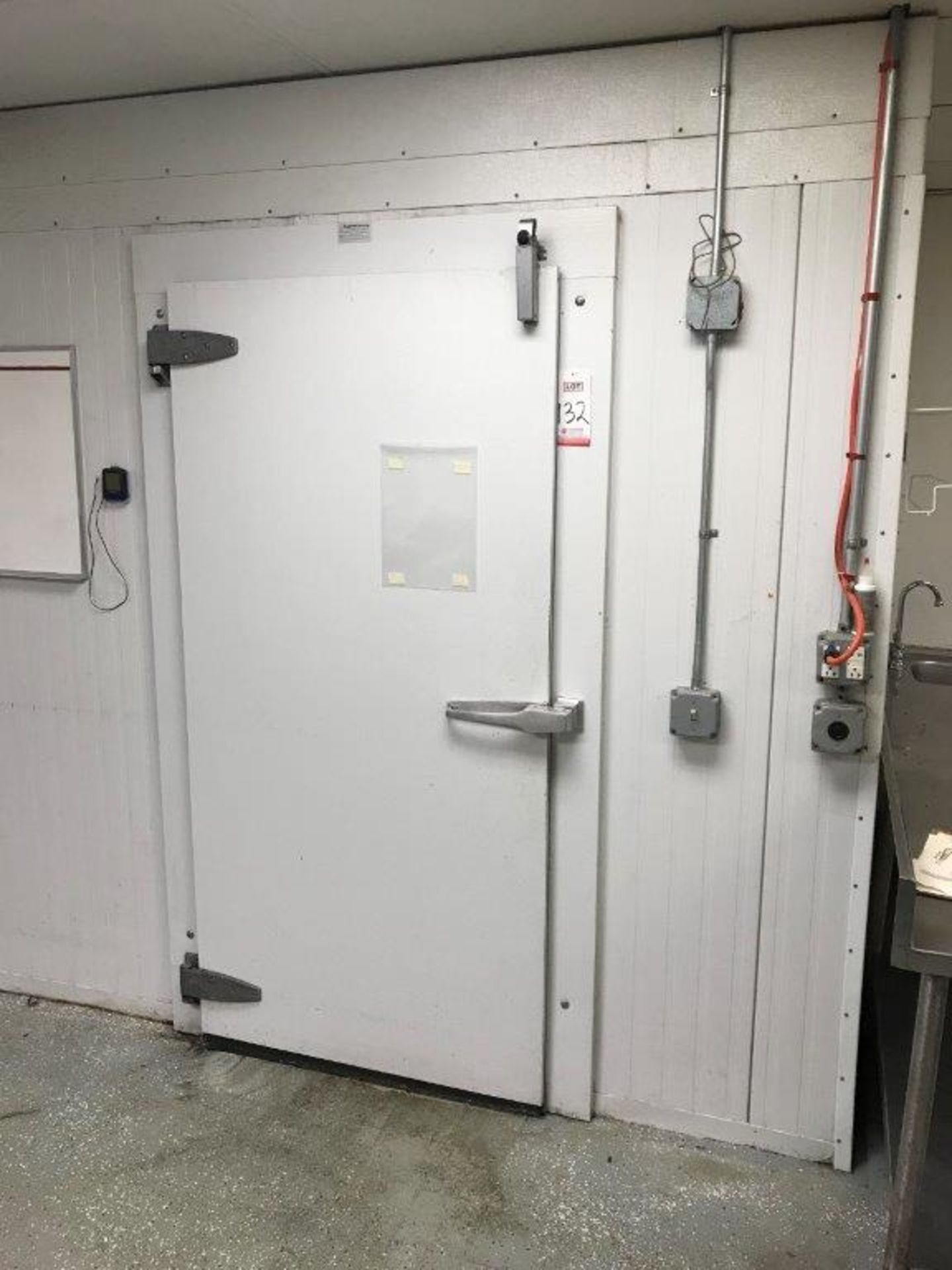 REFRIGERATED STRUCTURES WALK-IN COOLER, MODEL 3678CCSW, S/N 412817, YEAR 2012, W/ LARKIN HEATCRAFT